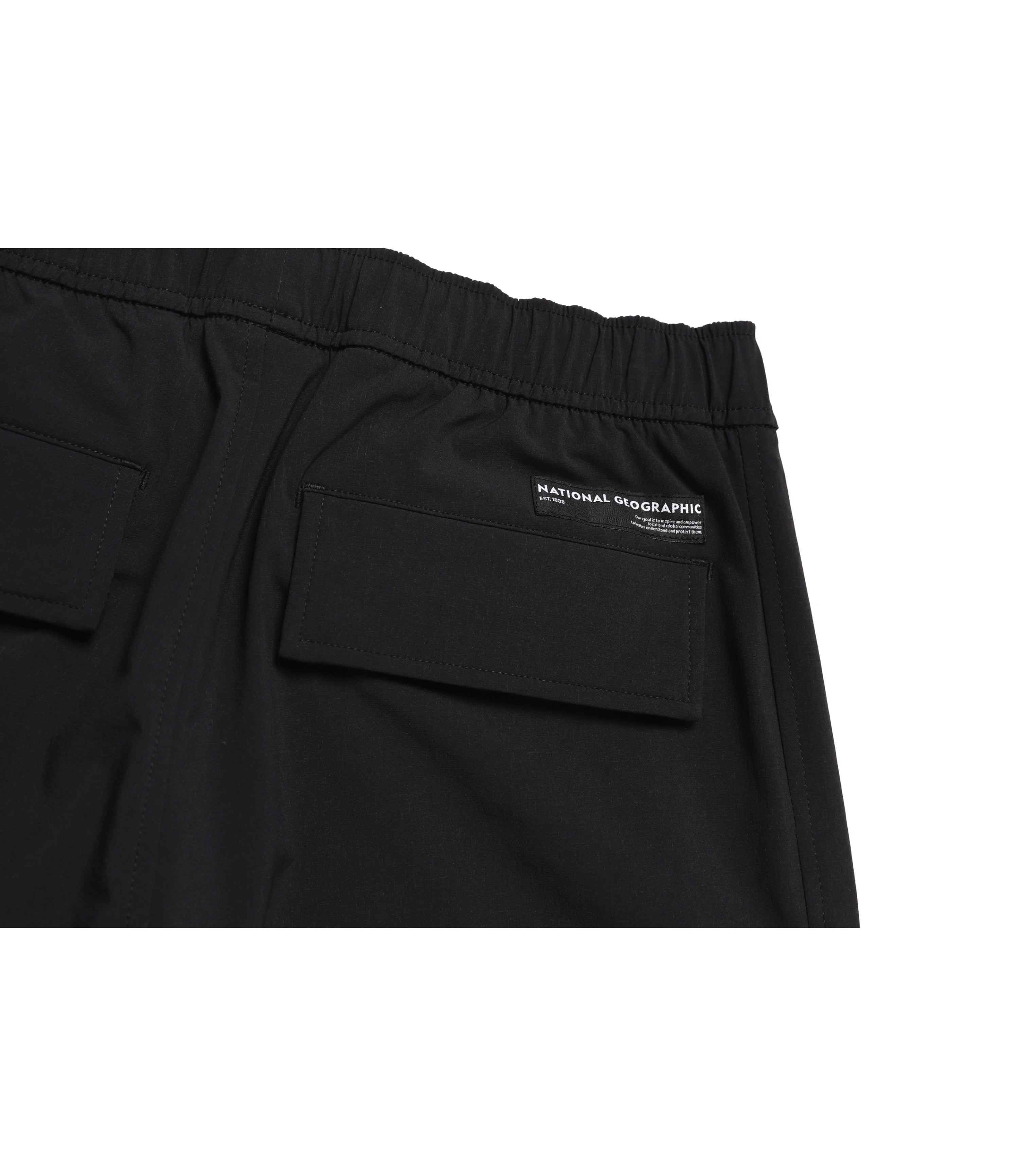 Unisex Archelon Stretched Woven Straight Pants<br>CARBON BLACK