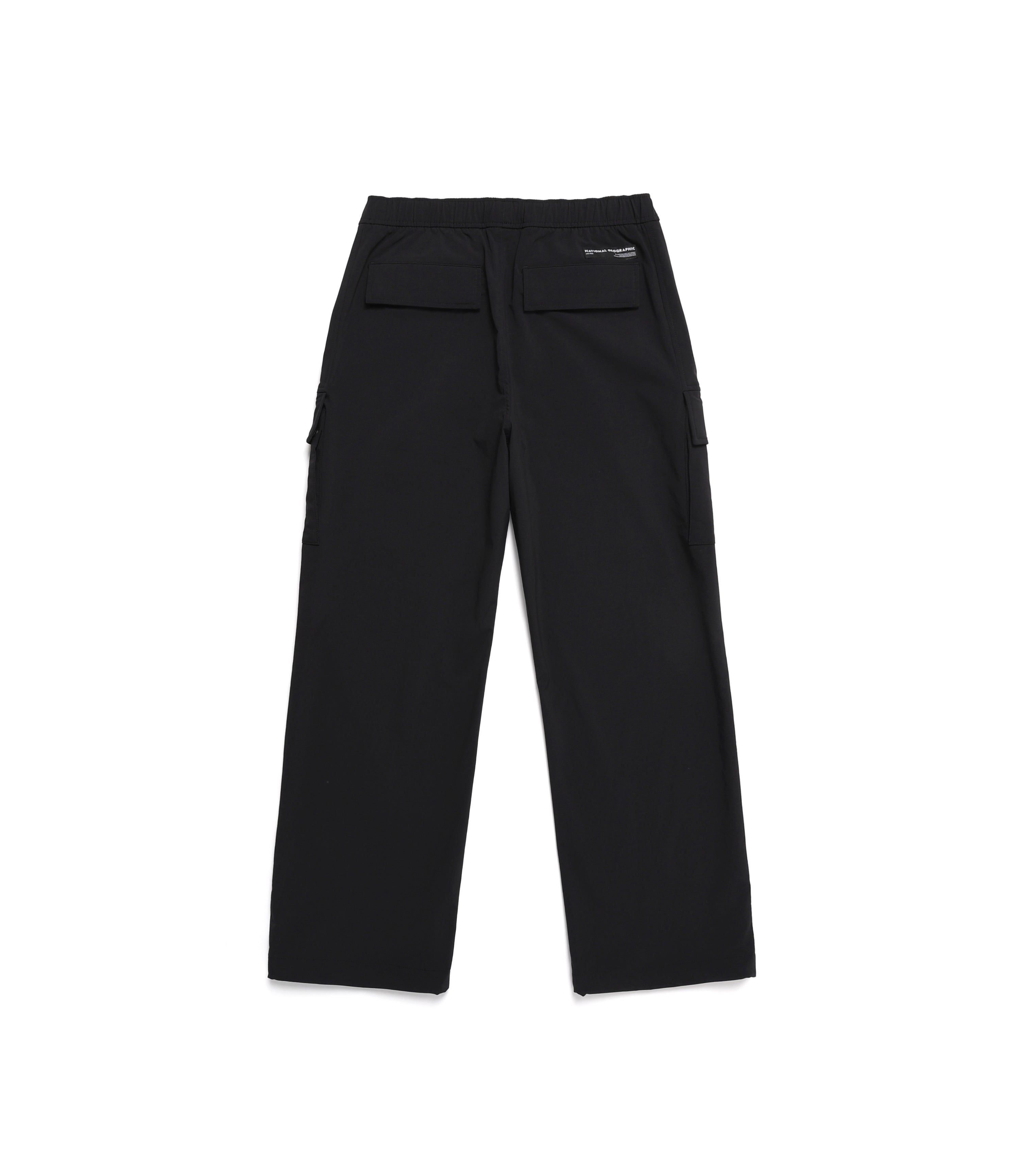 Unisex Archelon Stretched Woven Straight Pants<br>CARBON BLACK