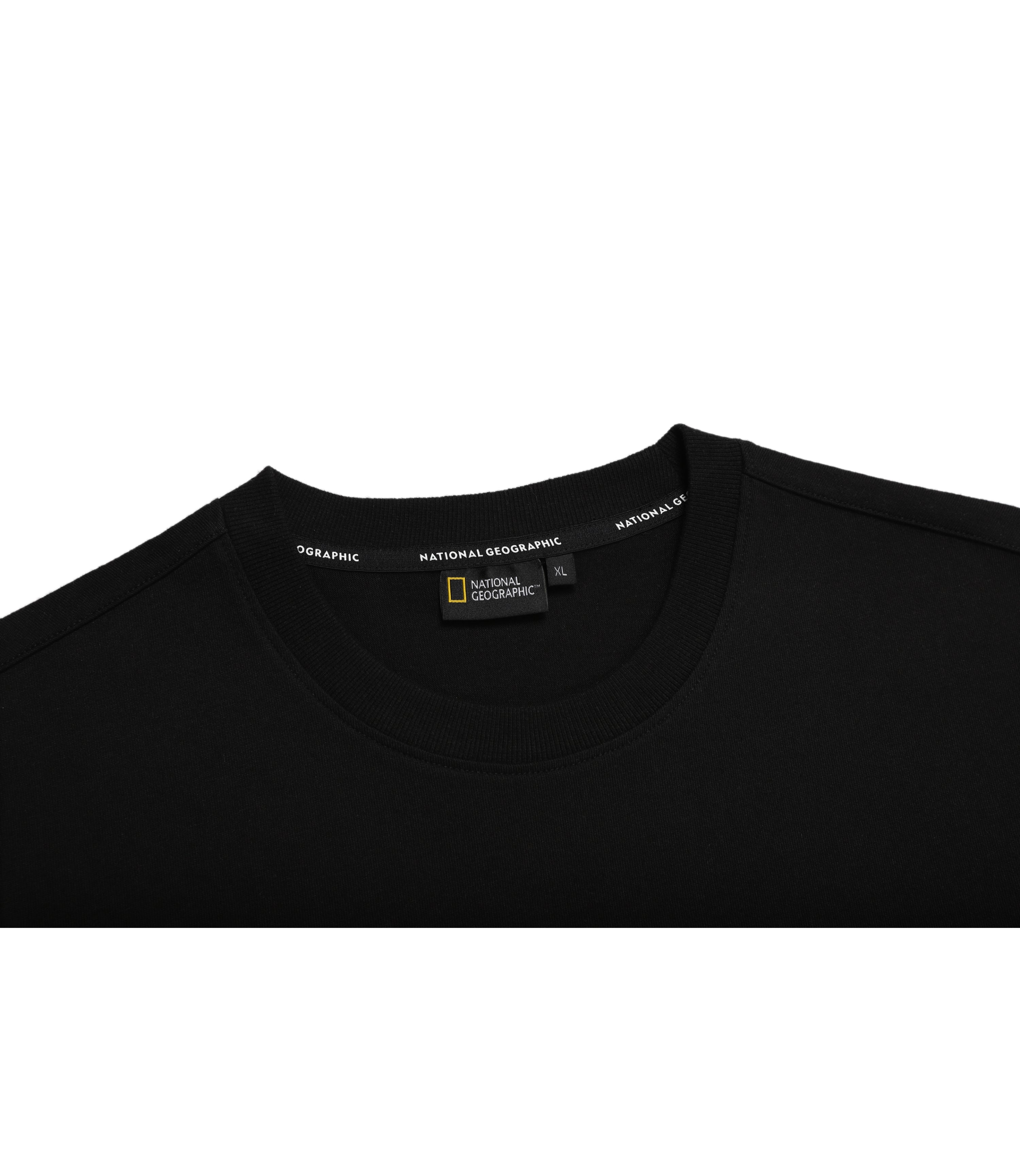 Men's Woven Pocket Short Sleeve Tee<br>CARBON BLACK