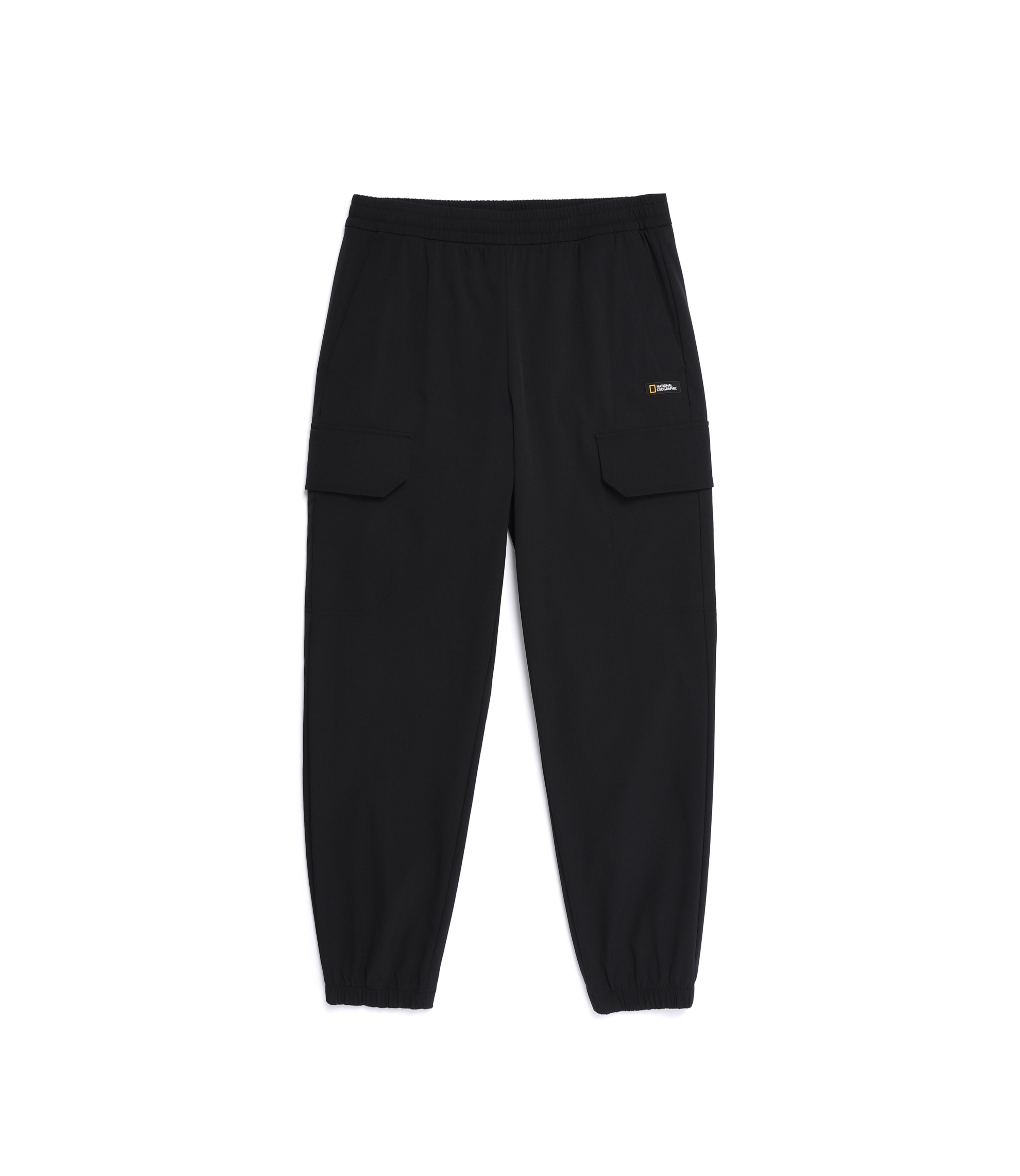 Unisex ARCHELON Woven Stretch Jogger Pants<br>BLACK