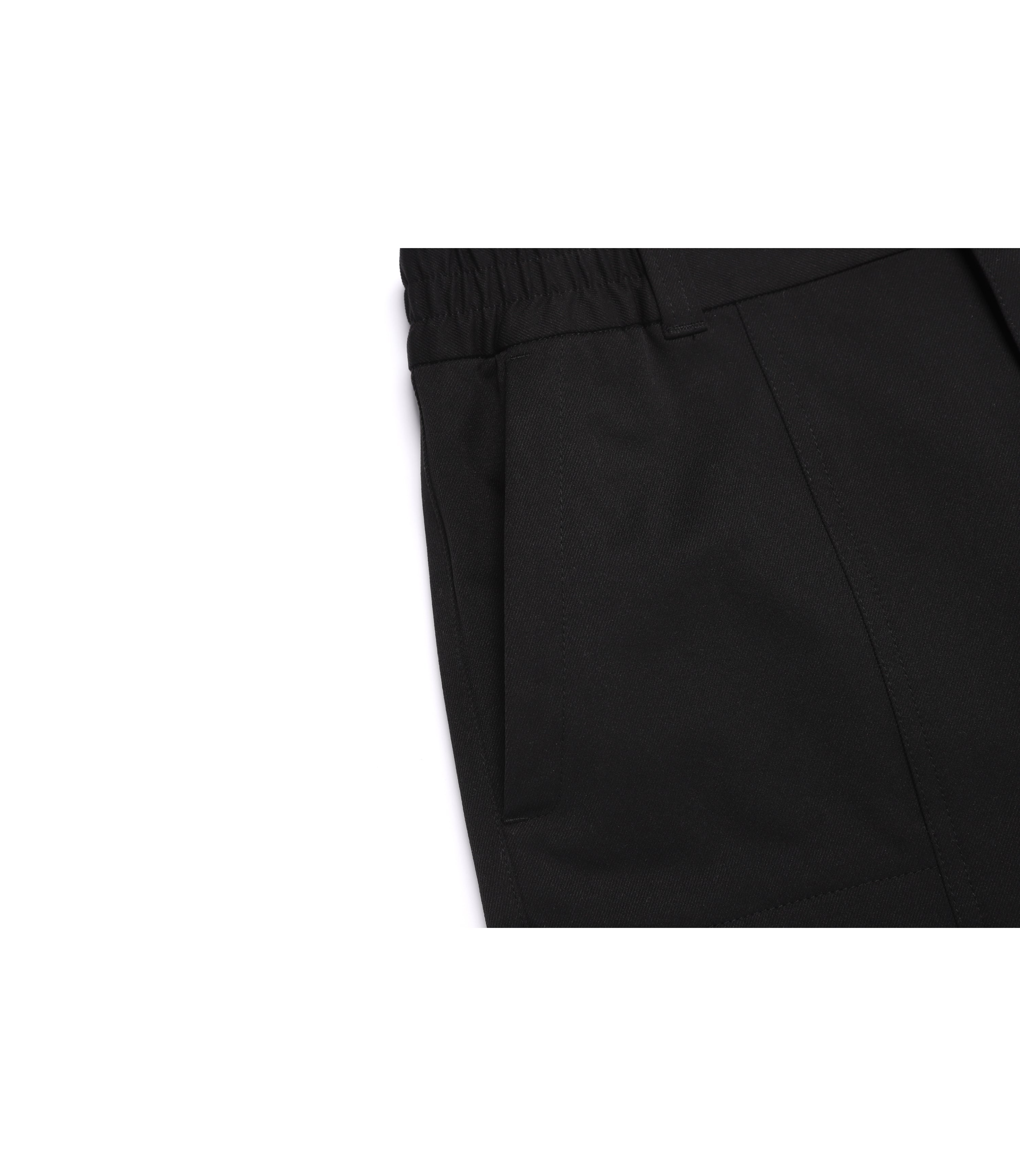 Women's TANU Basic Fit Straight Pants<br>BLACK