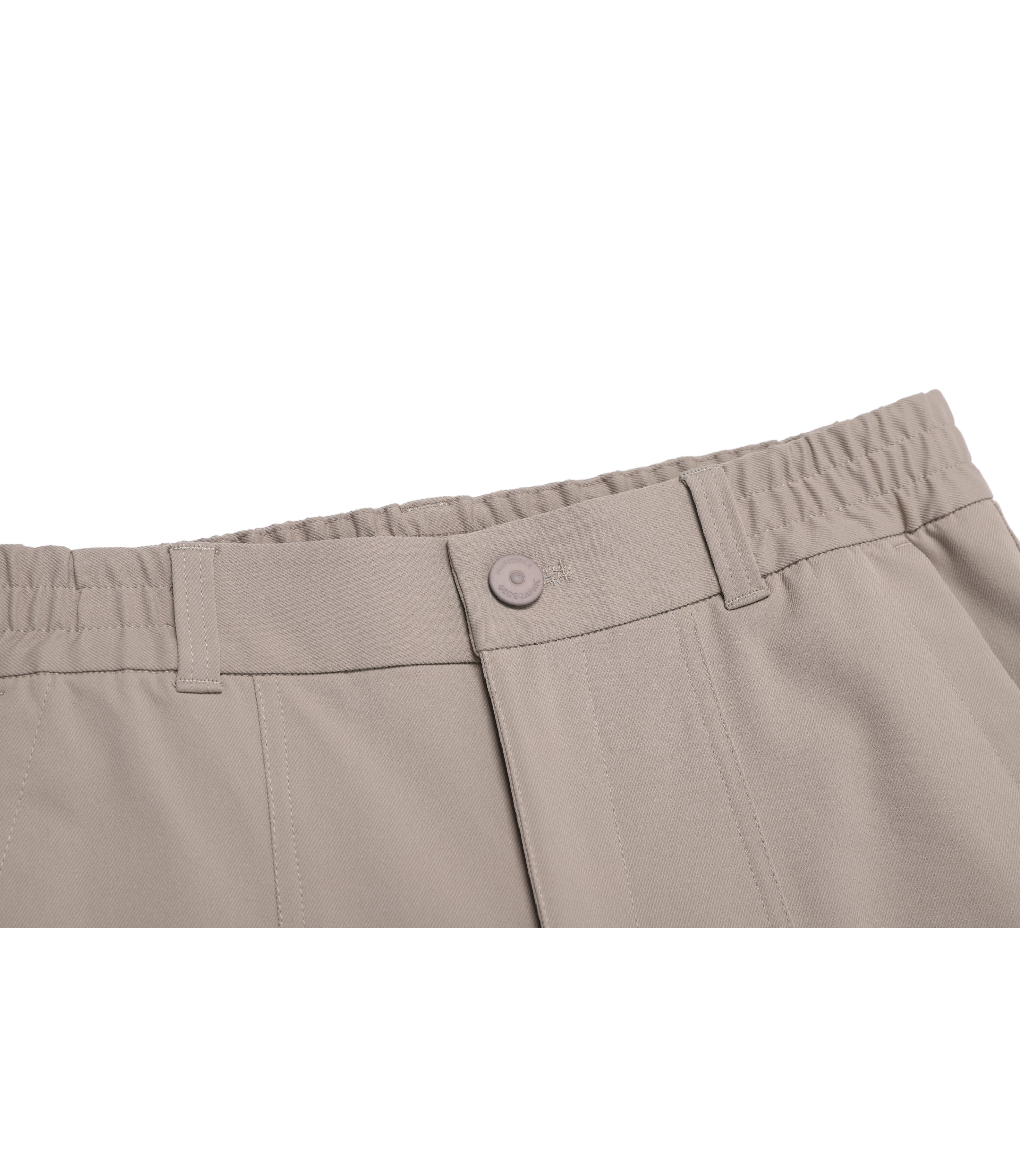 Women's TANU Basic Fit Straight Pants<br>OAK BEIGE