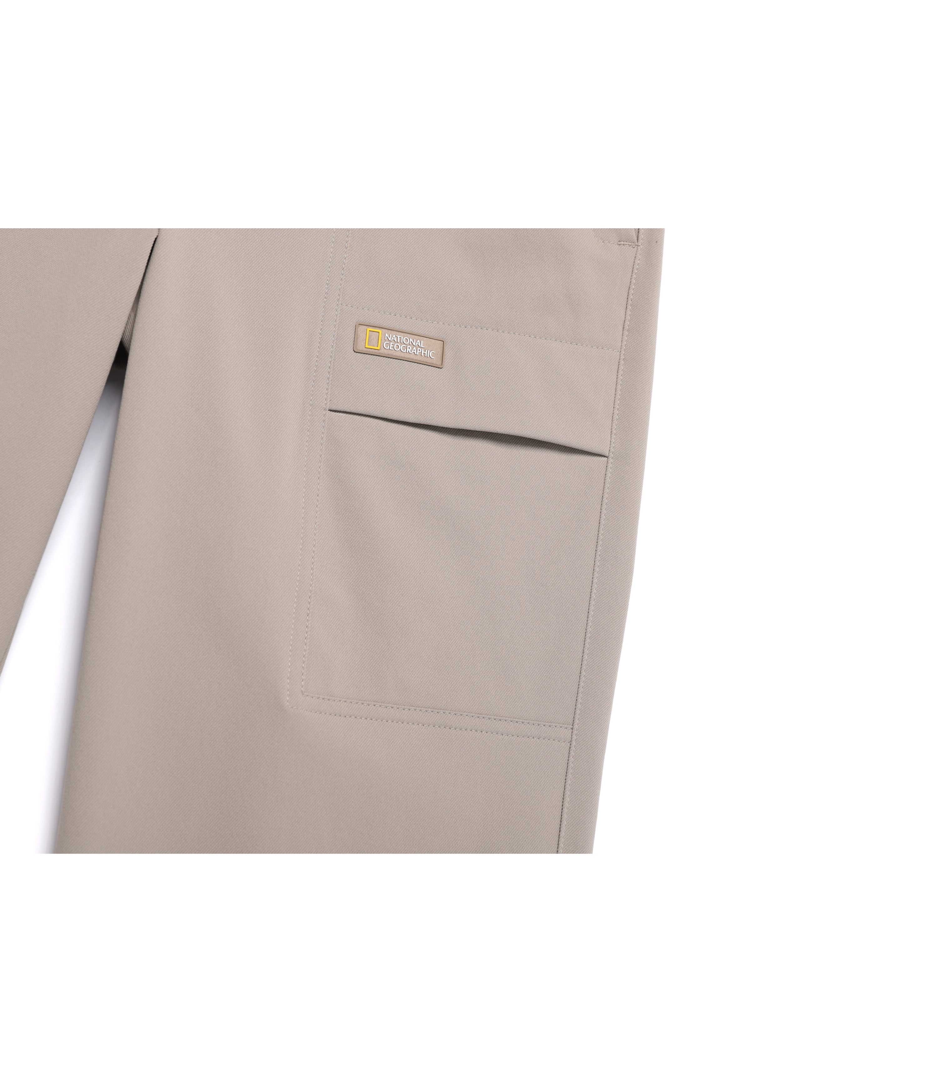 Women's TANU Basic Fit Straight Pants<br>OAK BEIGE