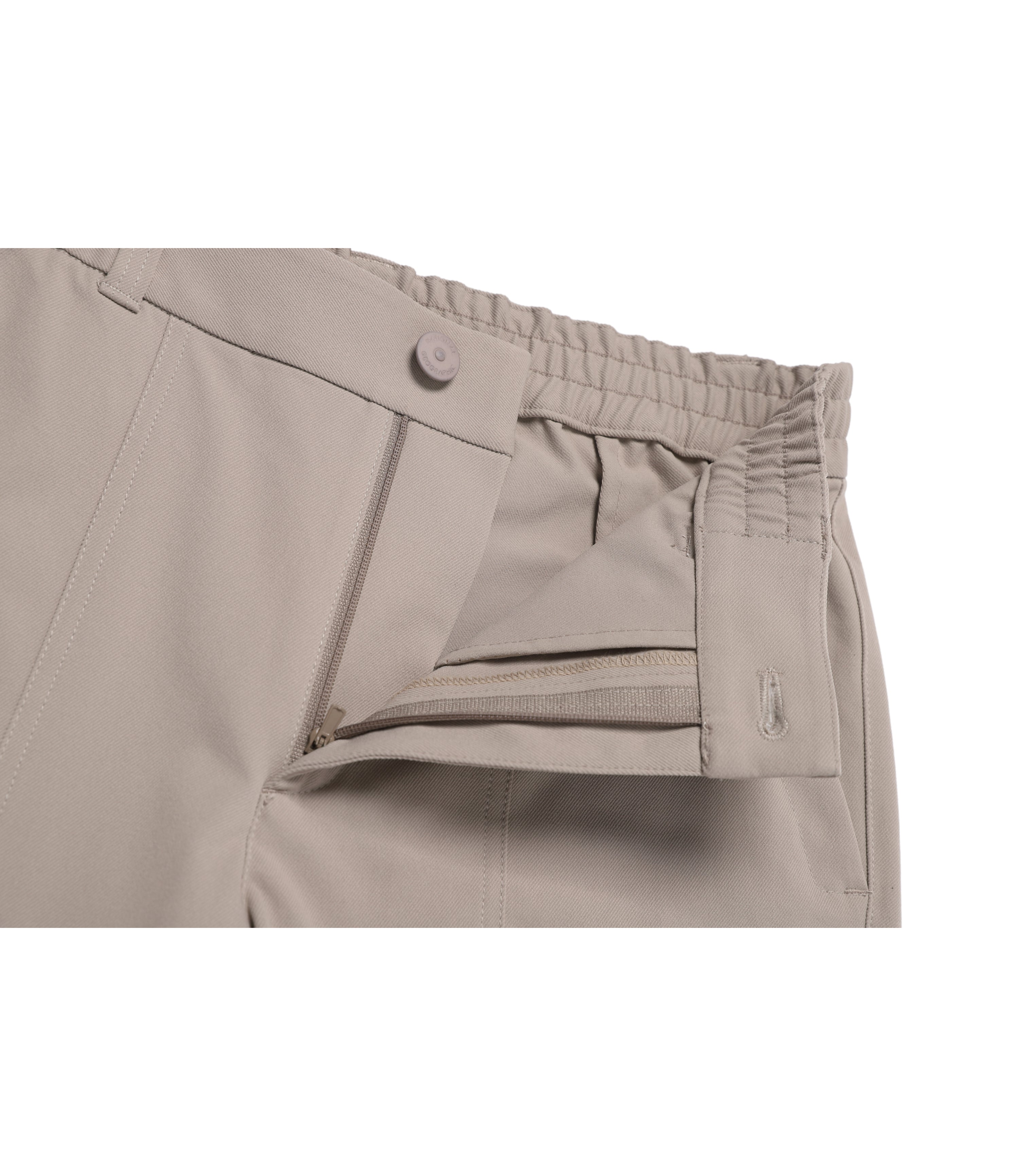 Women's TANU Basic Fit Straight Pants<br>OAK BEIGE