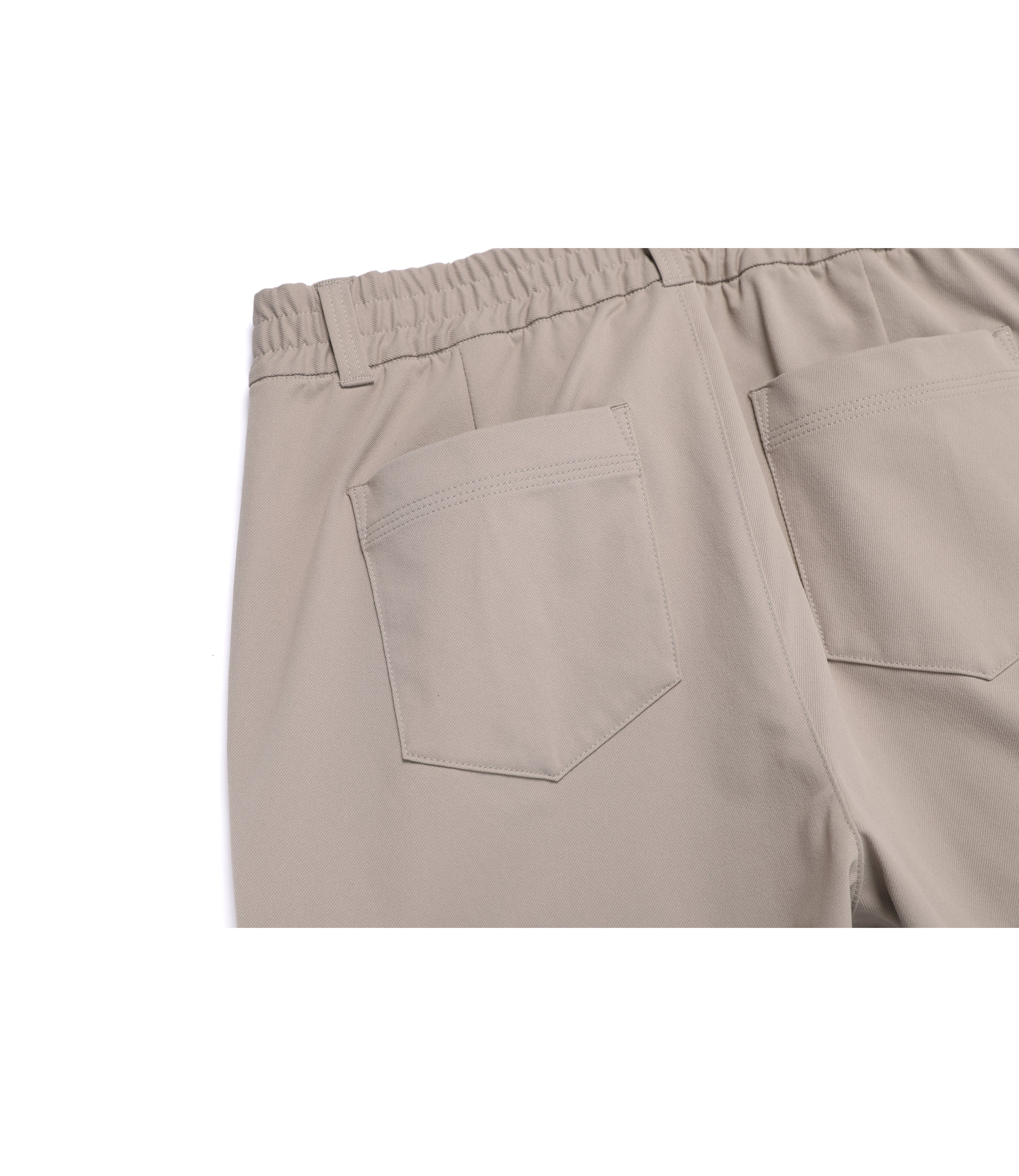 Women's TANU Basic Fit Straight Pants<br>OAK BEIGE