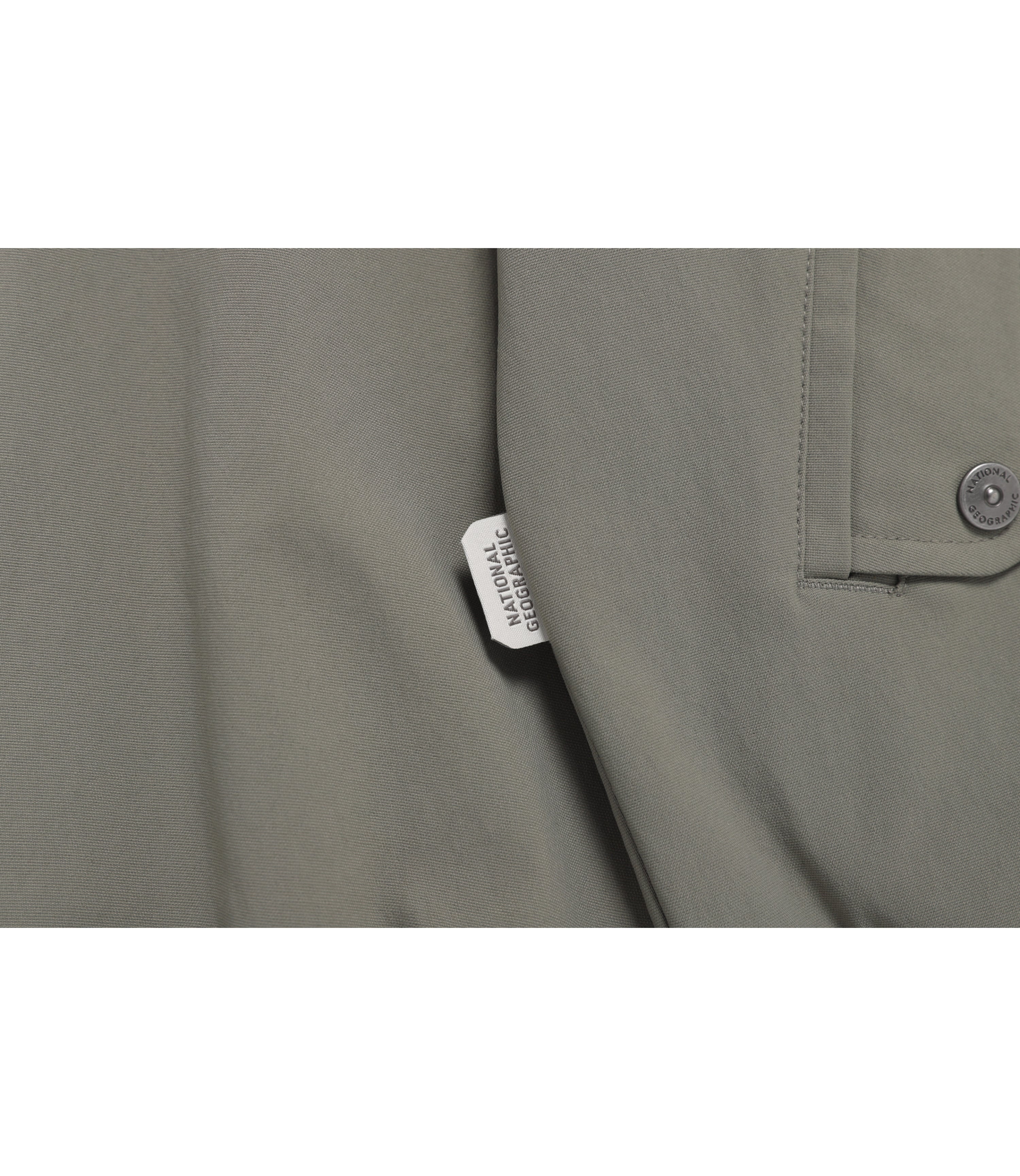 Men's LONTRA Detachable Hooded Jumper<br>G/KHAKI