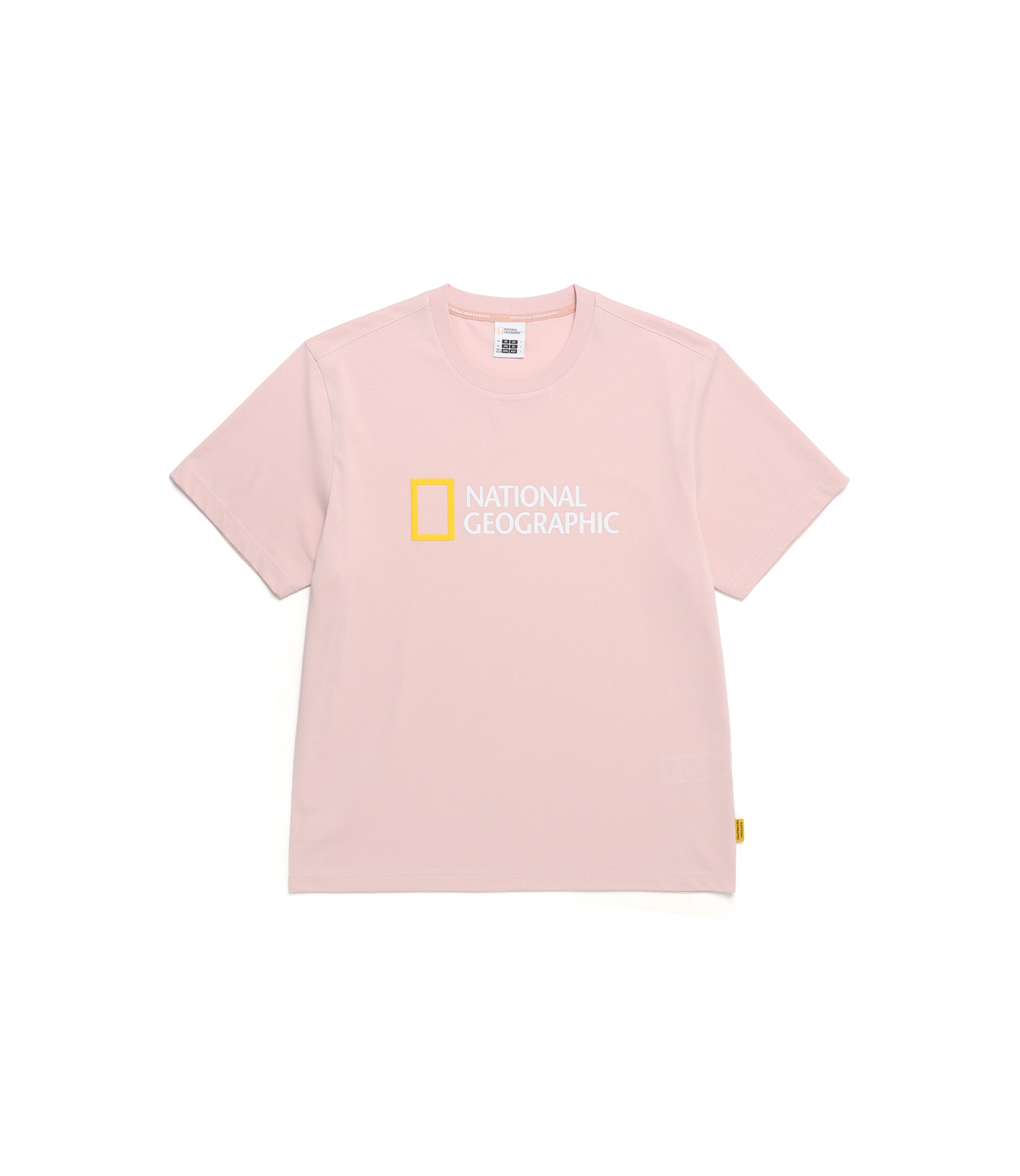 Unisex NEODY Big LOGO Short Sleeve Tee<br>INDIAN PINK