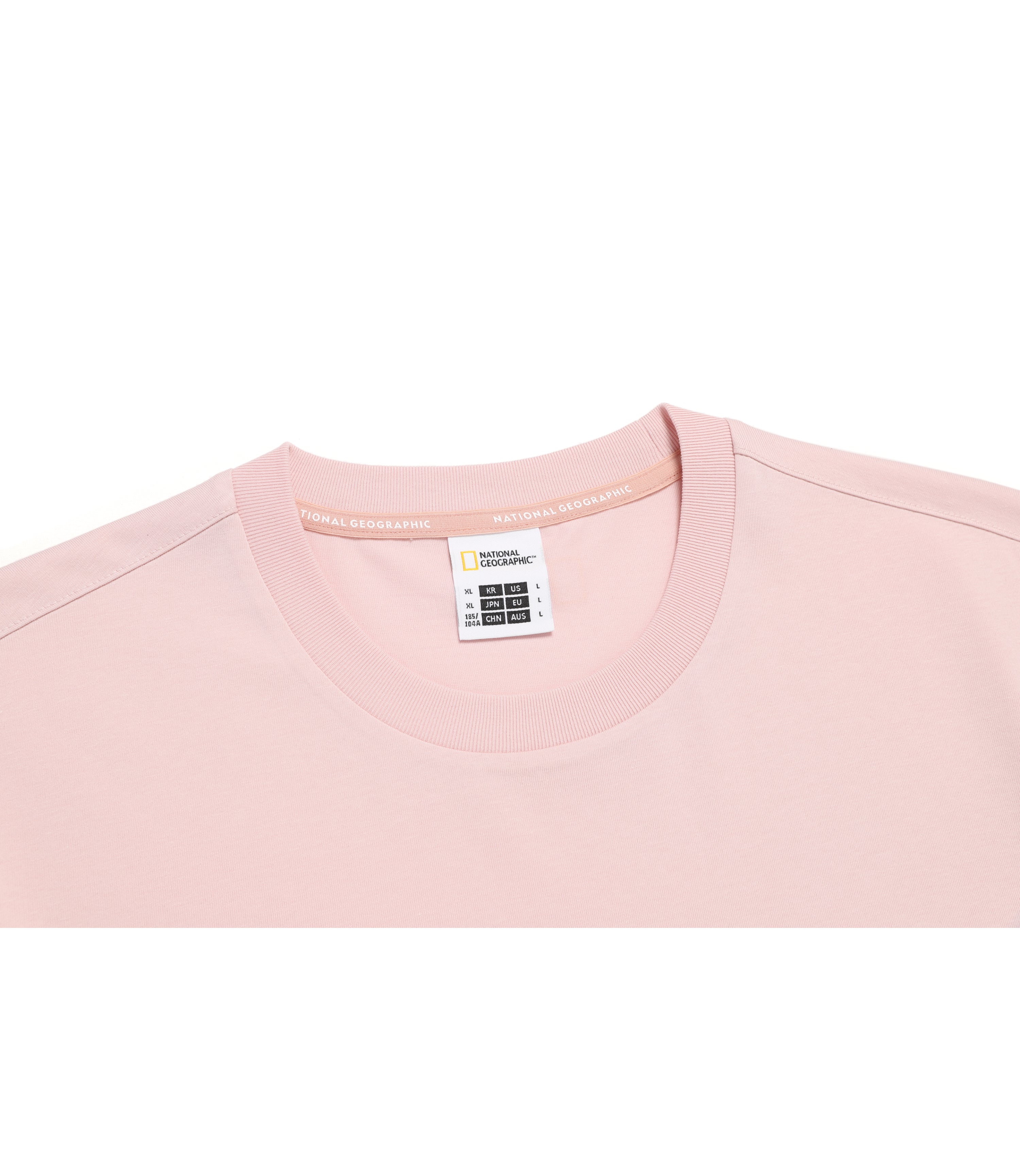 Unisex NEODY Big LOGO Short Sleeve Tee<br>INDIAN PINK