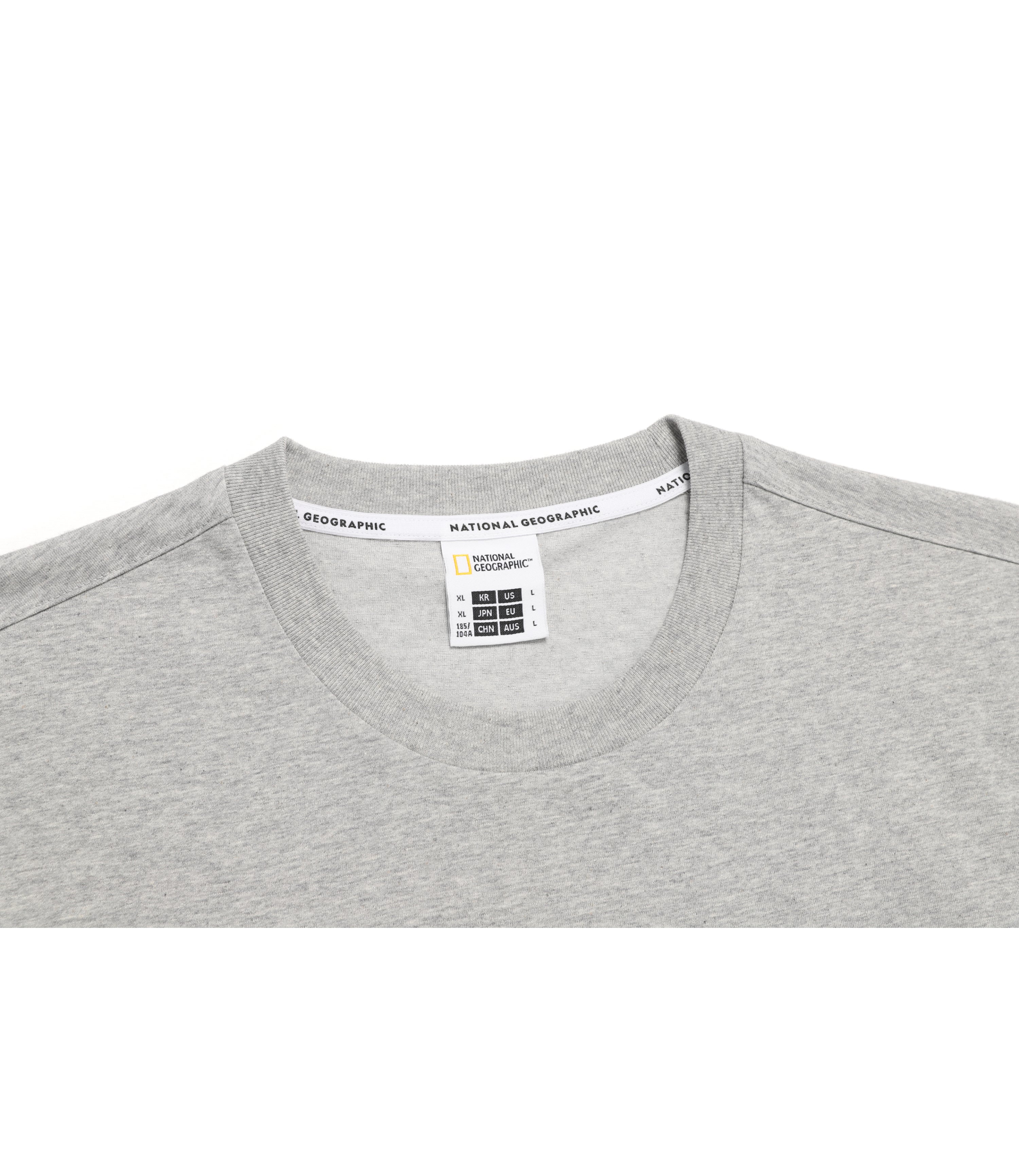 Unisex NEODY Big LOGO Short Sleeve Tee<br>M/GREY