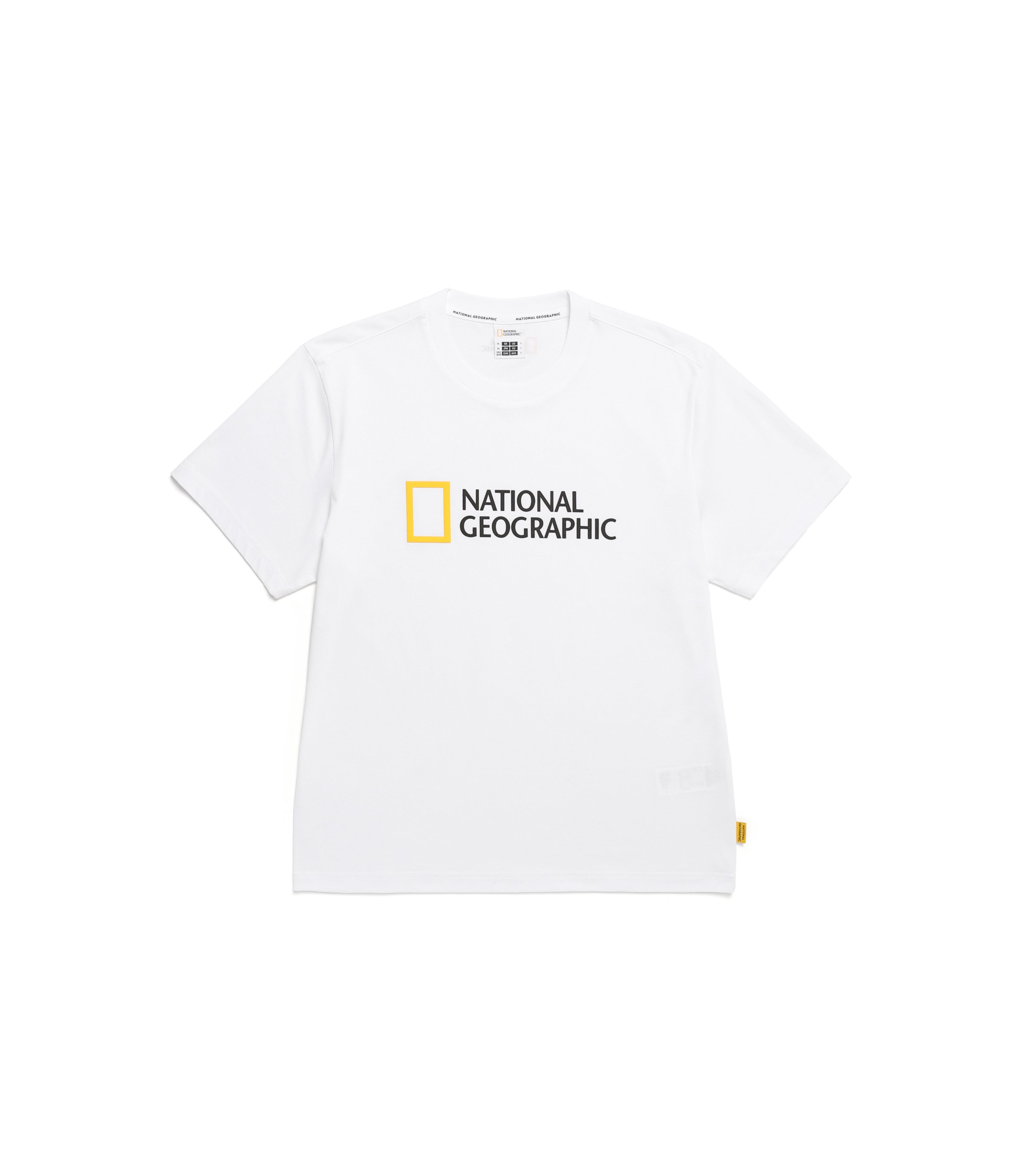 Unisex NEODY Big LOGO Short Sleeve Tee<br>WHITE