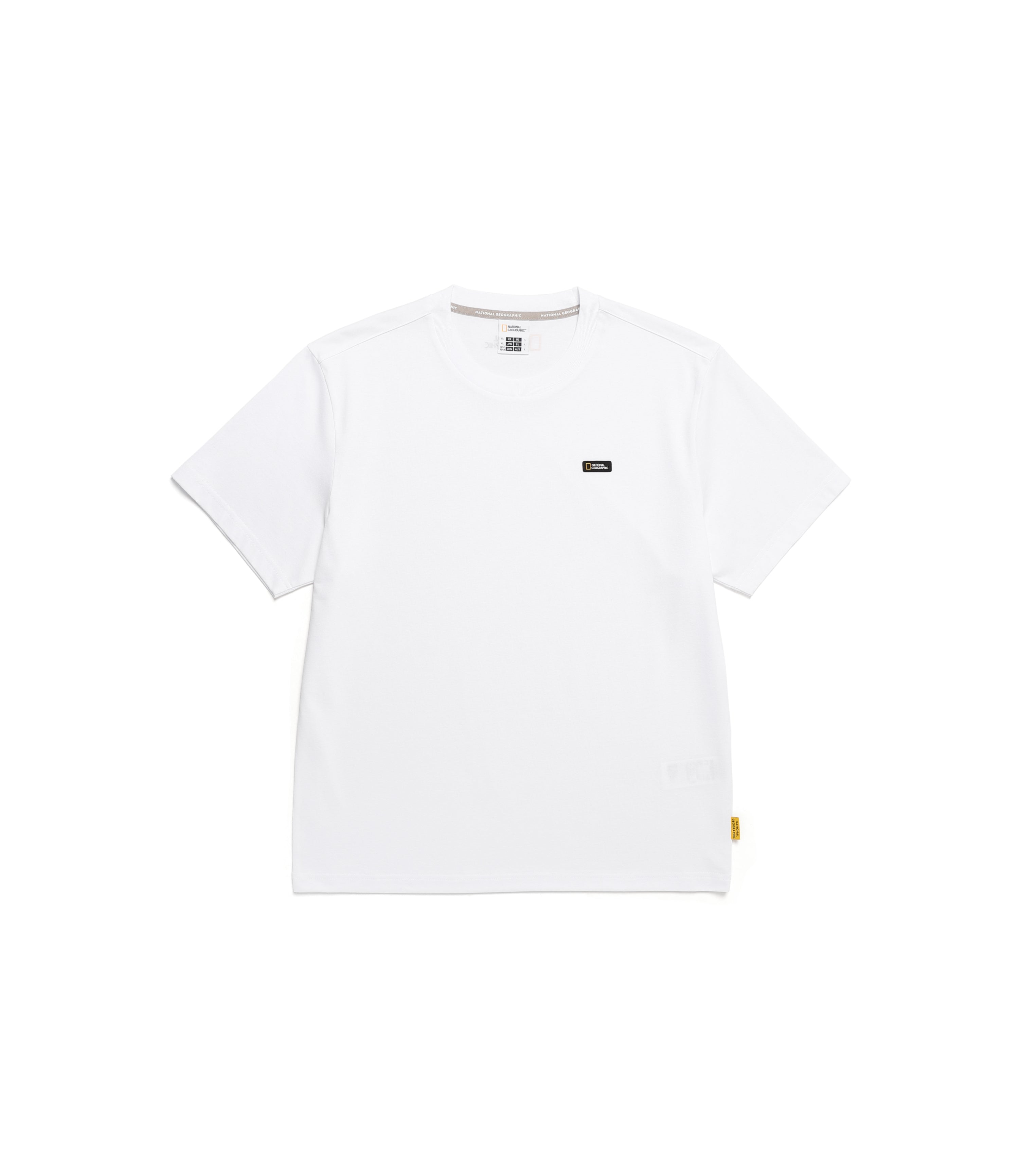 Unisex NEODY Small LOGO Short Sleeve Tee<br>WHITE