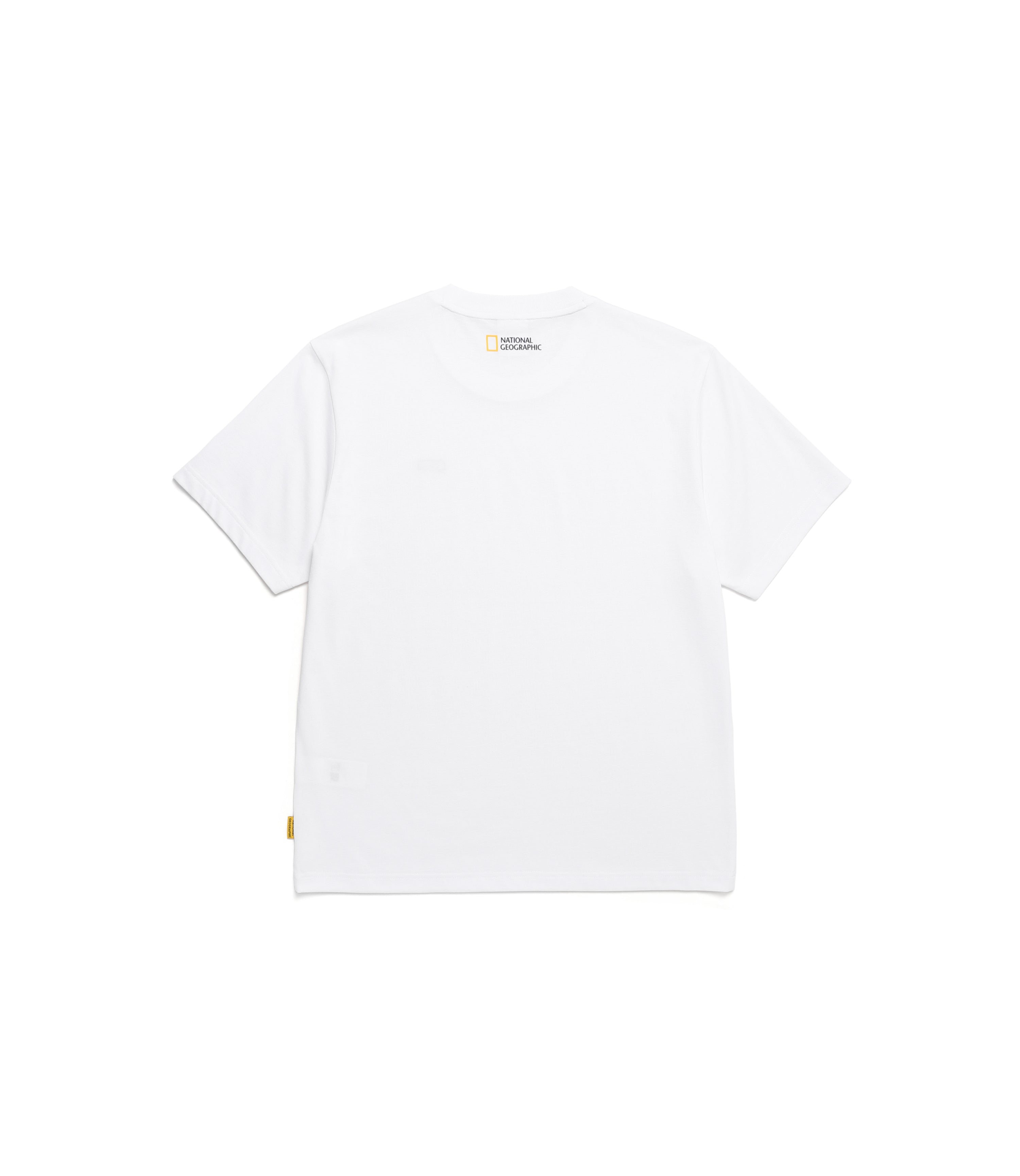 Unisex NEODY Small LOGO Short Sleeve Tee<br>WHITE