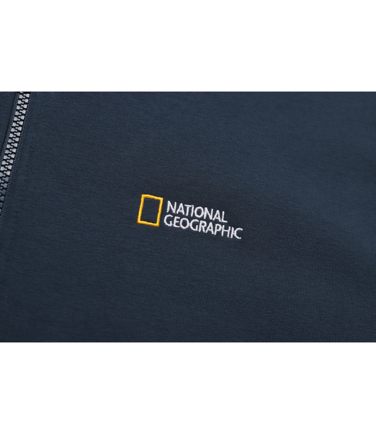 Unisex Fleece Half Zip-Up Sweatshirt<br>BLUE NAVY