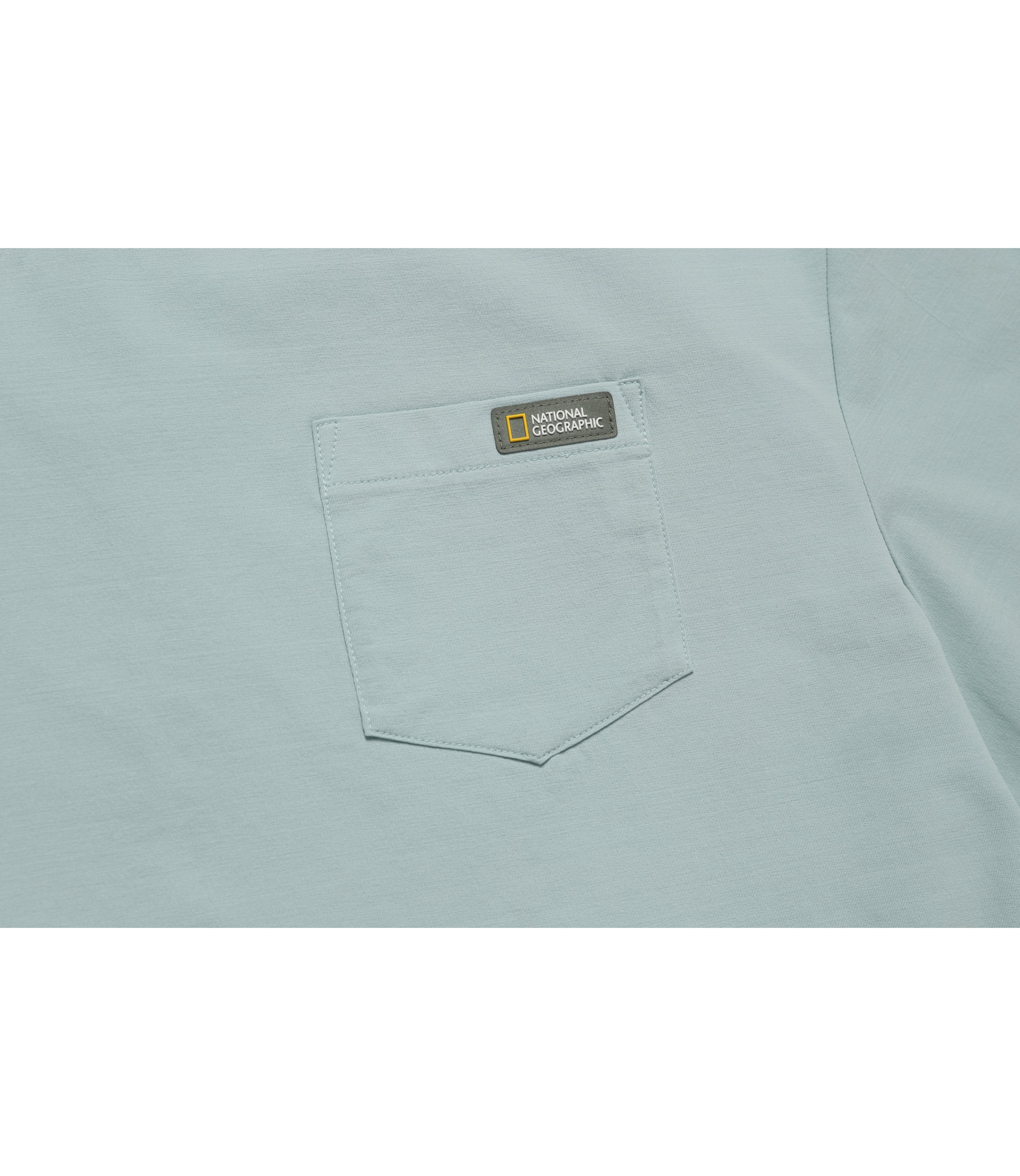 Women's Frozen Air Semi Crop Pocket Short Sleeve Tee<br>JADE