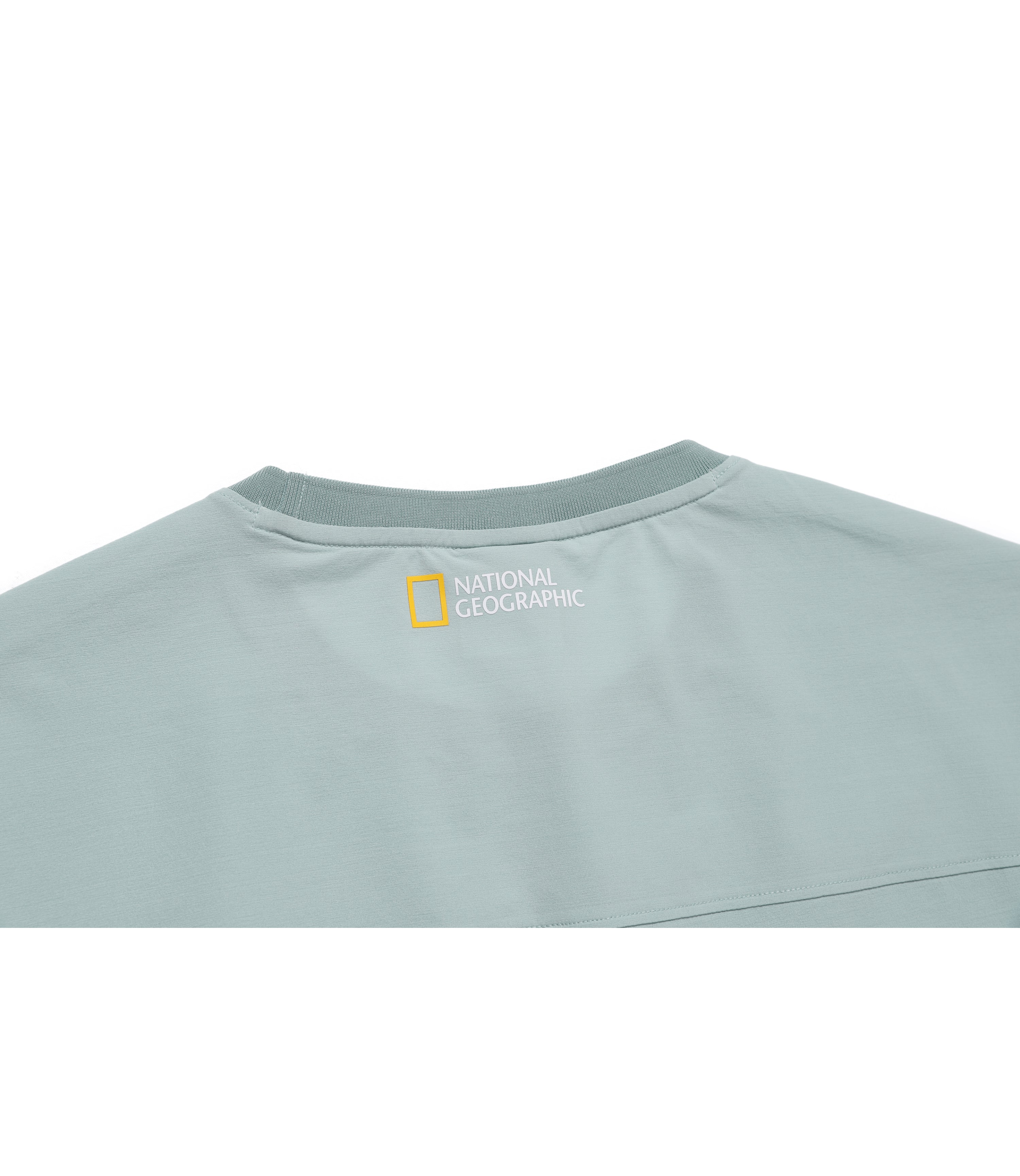 Women's Frozen Air Semi Crop Pocket Short Sleeve Tee<br>JADE