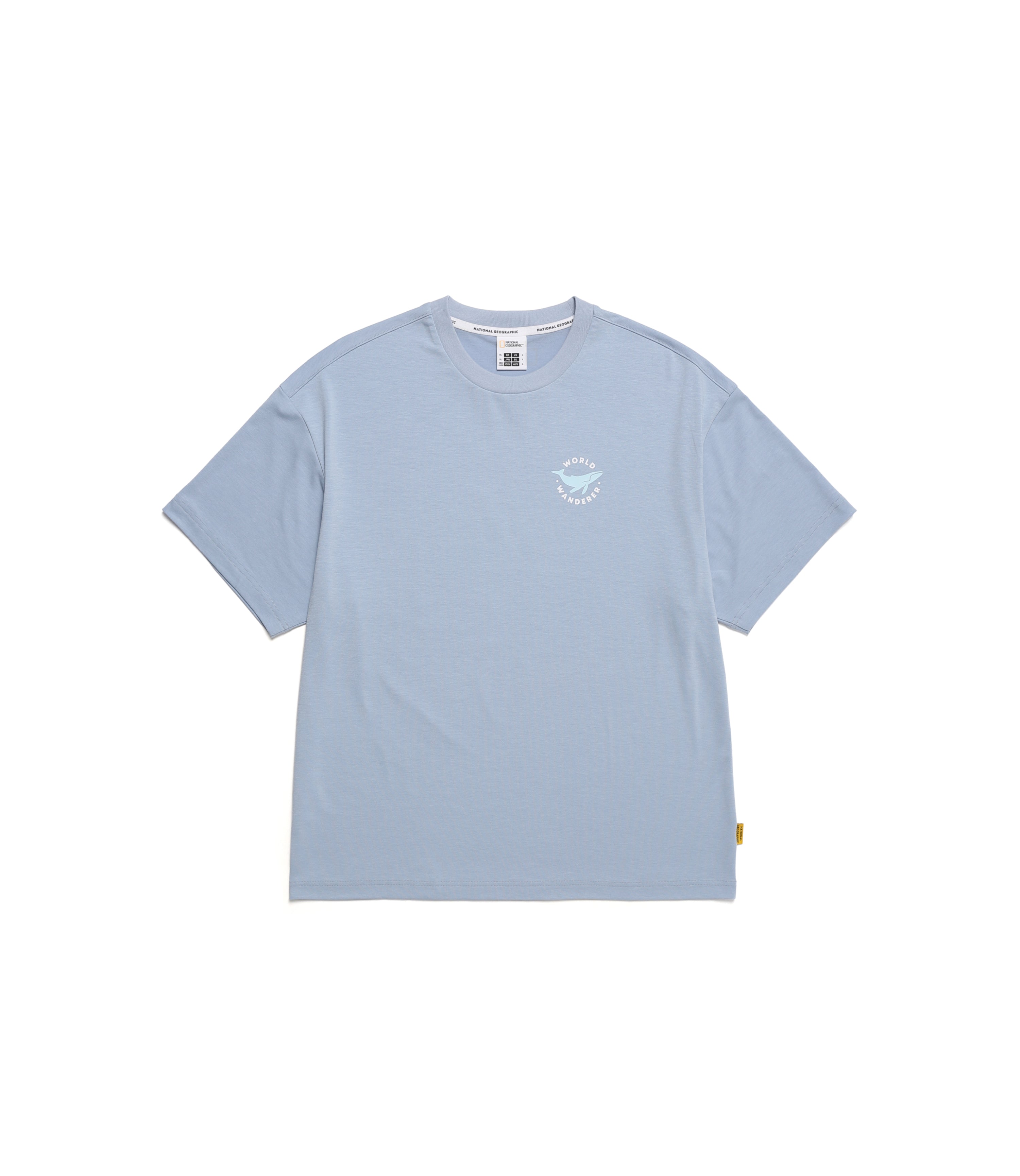 Unisex Drysil Graphic Short Sleeve Tee<br>STORM BLUE