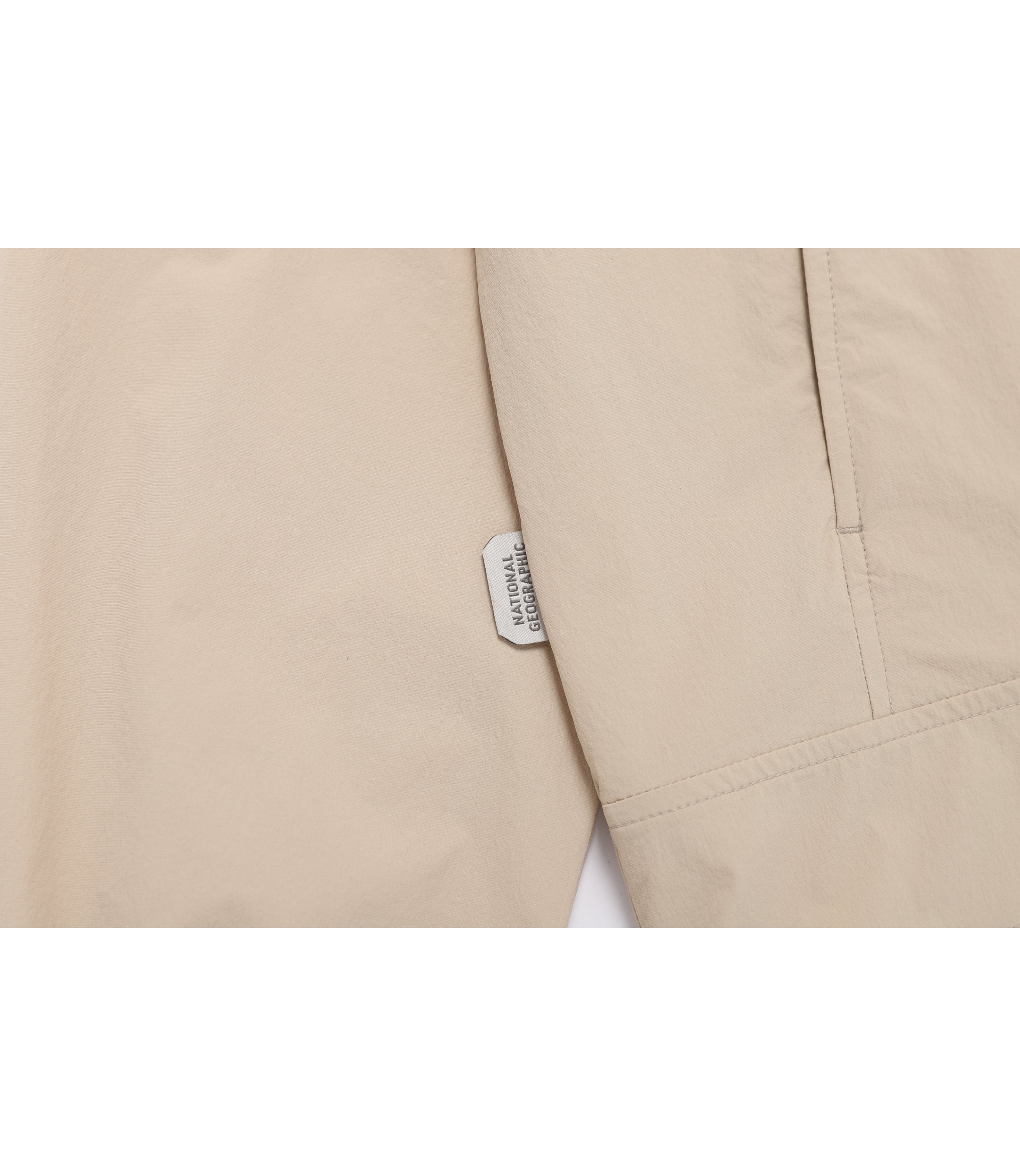 Unisex ADELIE Stretch Full Zip-Up Hooded Jumper<br>L/BEIGE