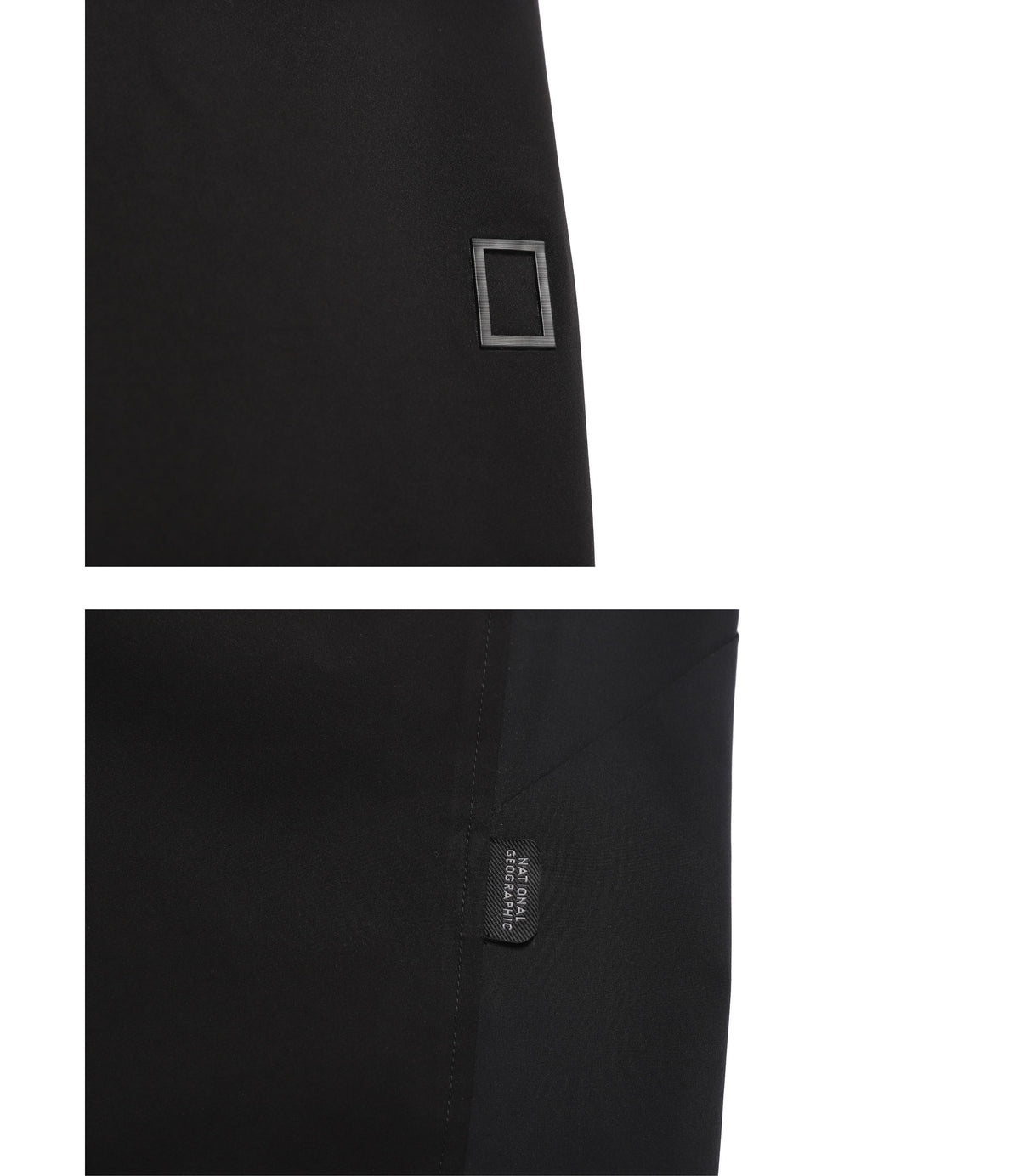Unisex 2-Layer Color Block Jumper<br>BLACK