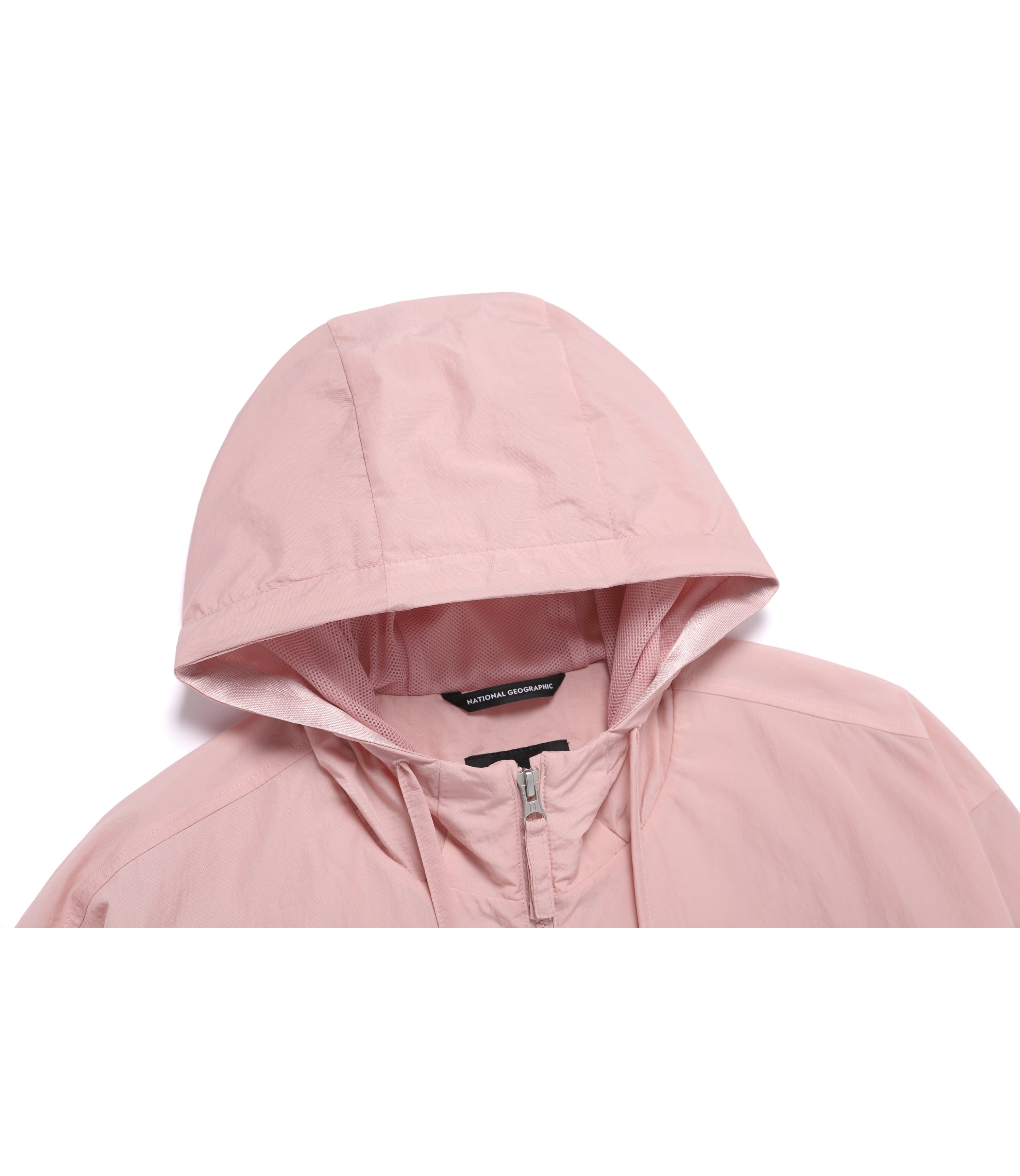 Women's ORCA Taslan Hooded Jumper<br>SILVER PINK