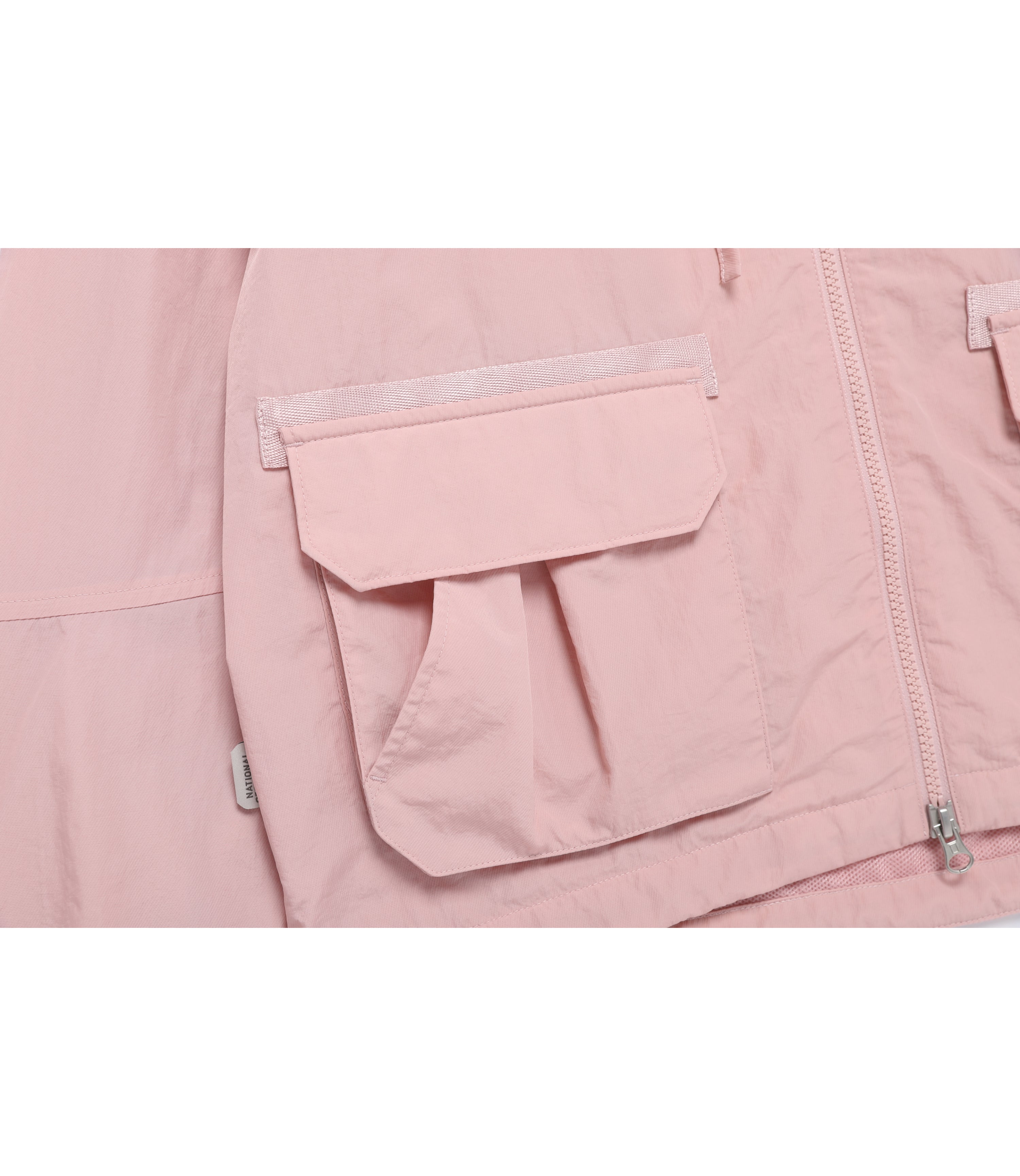 Women's ORCA Taslan Hooded Jumper<br>SILVER PINK