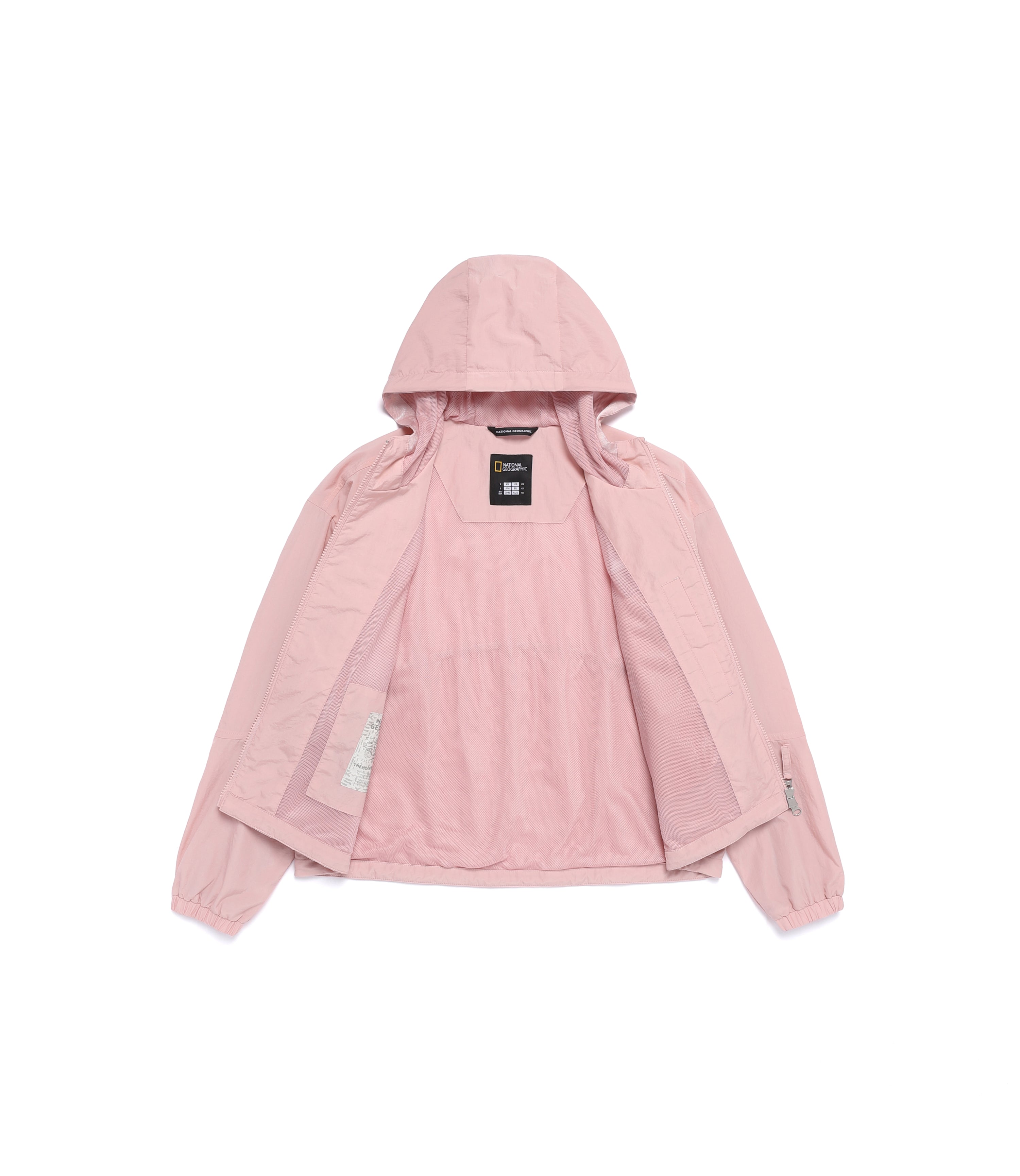 Women's ORCA Taslan Hooded Jumper<br>SILVER PINK
