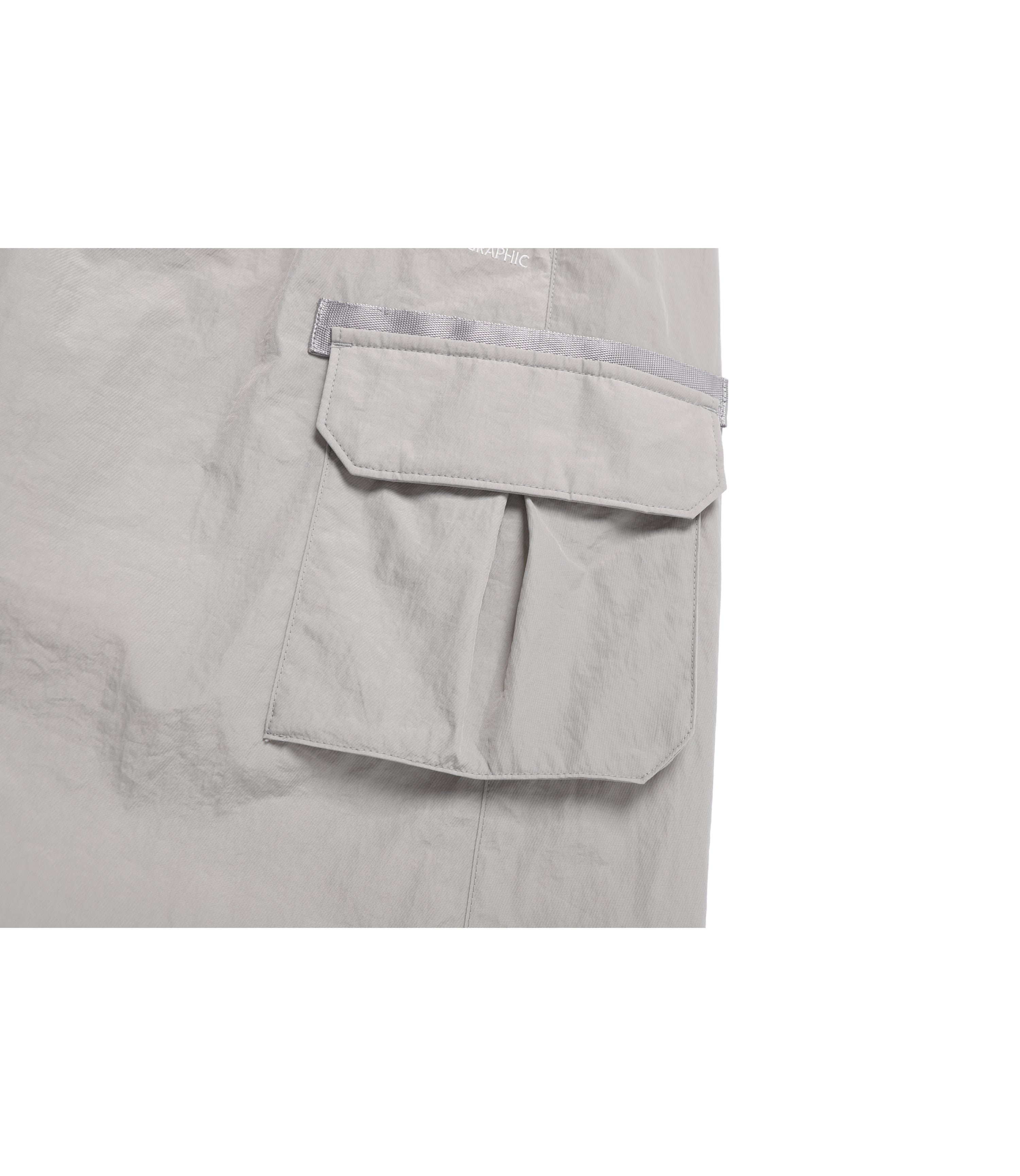 Women's ORCA Taslan A-Line Cargo Skirt<br>L/GREY