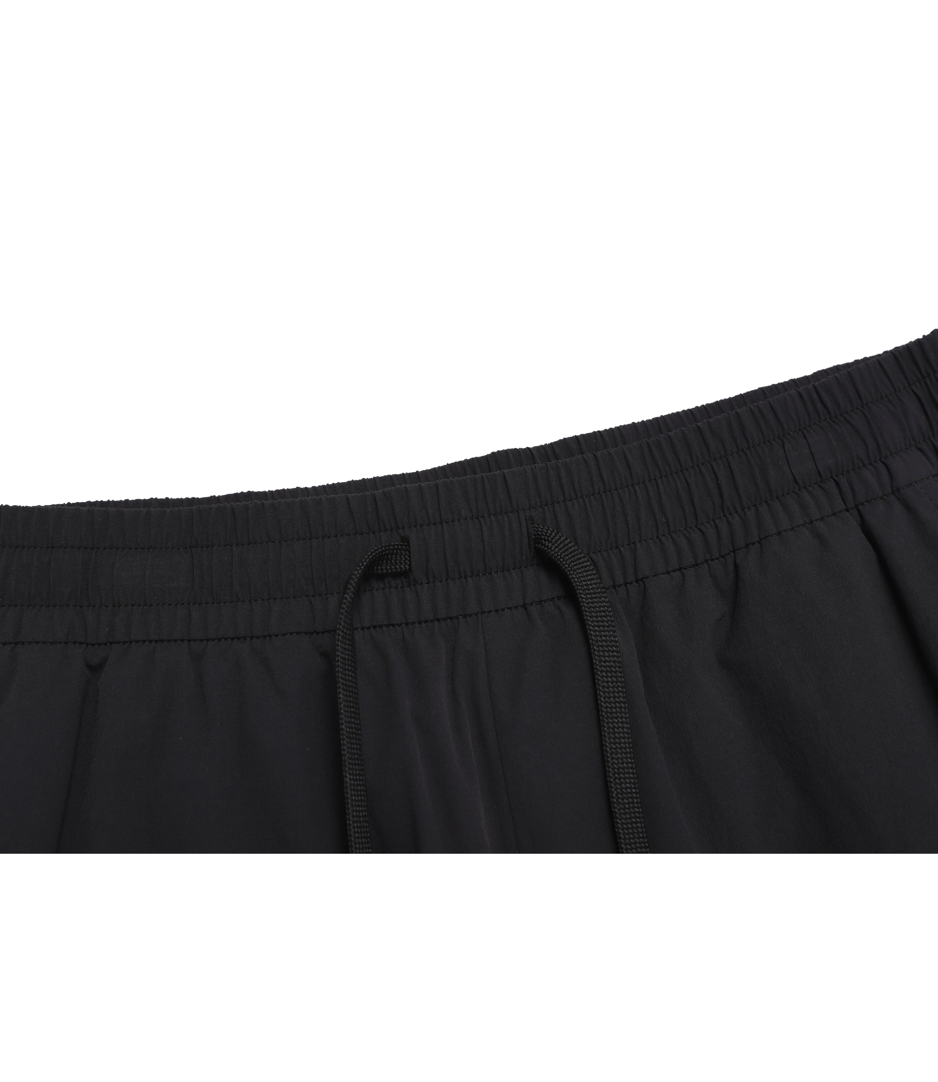 Unisex Freeze Stretch Knee-Length Cargo Shorts<br>BLACK