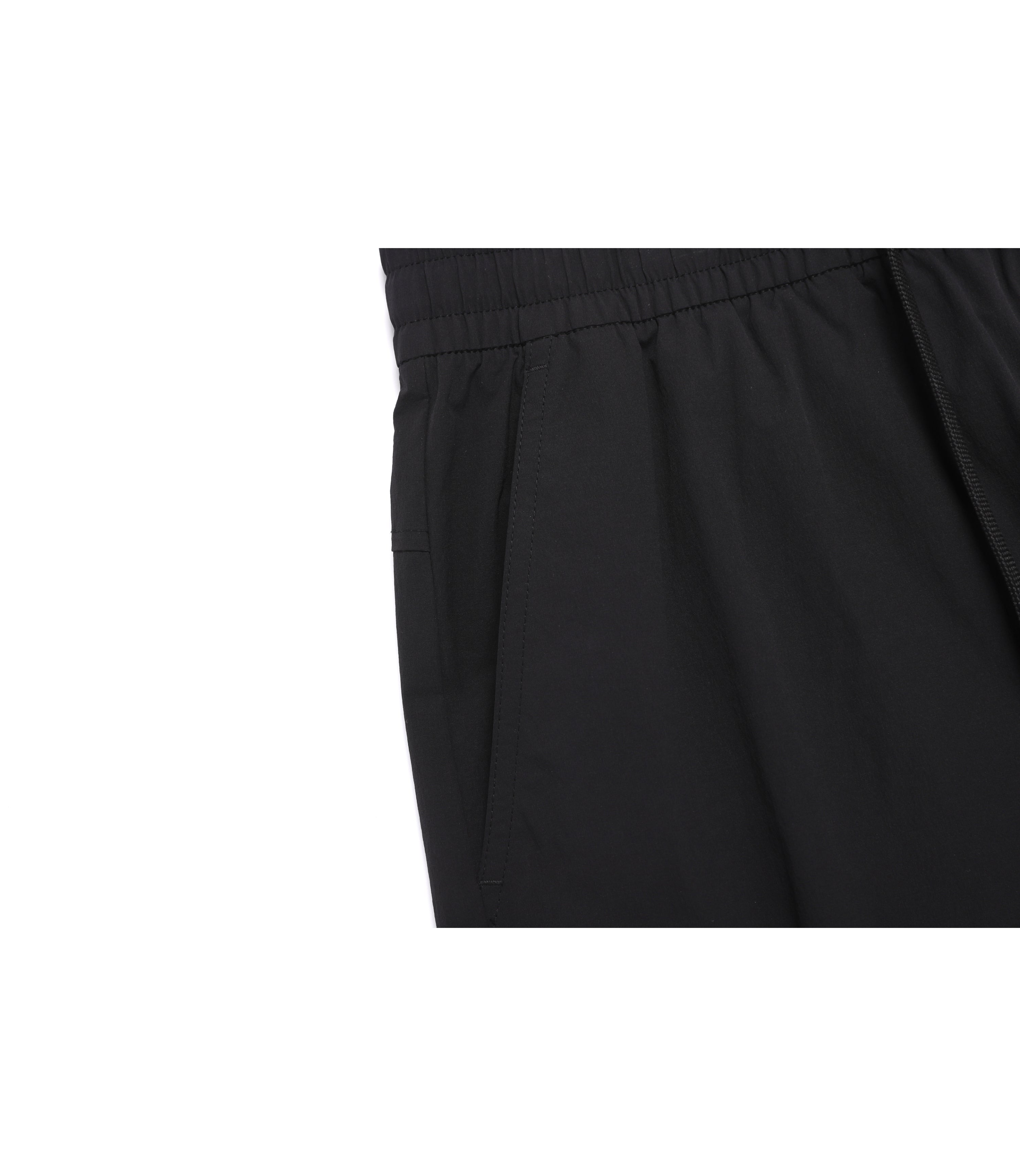 Unisex Freeze Stretch Knee-Length Cargo Shorts<br>BLACK