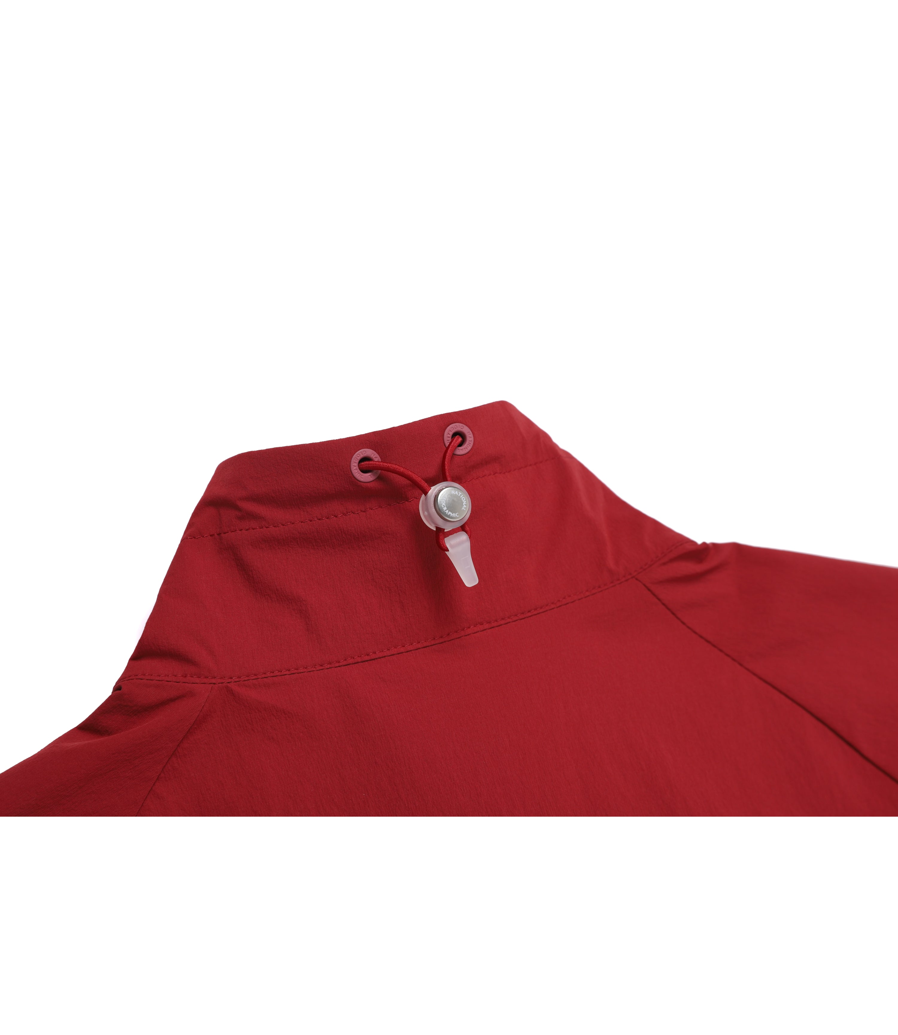 Women's Freeze Stretch Stand Neck Short Sleeve Full Zip-Up<br>DEEP ROSE