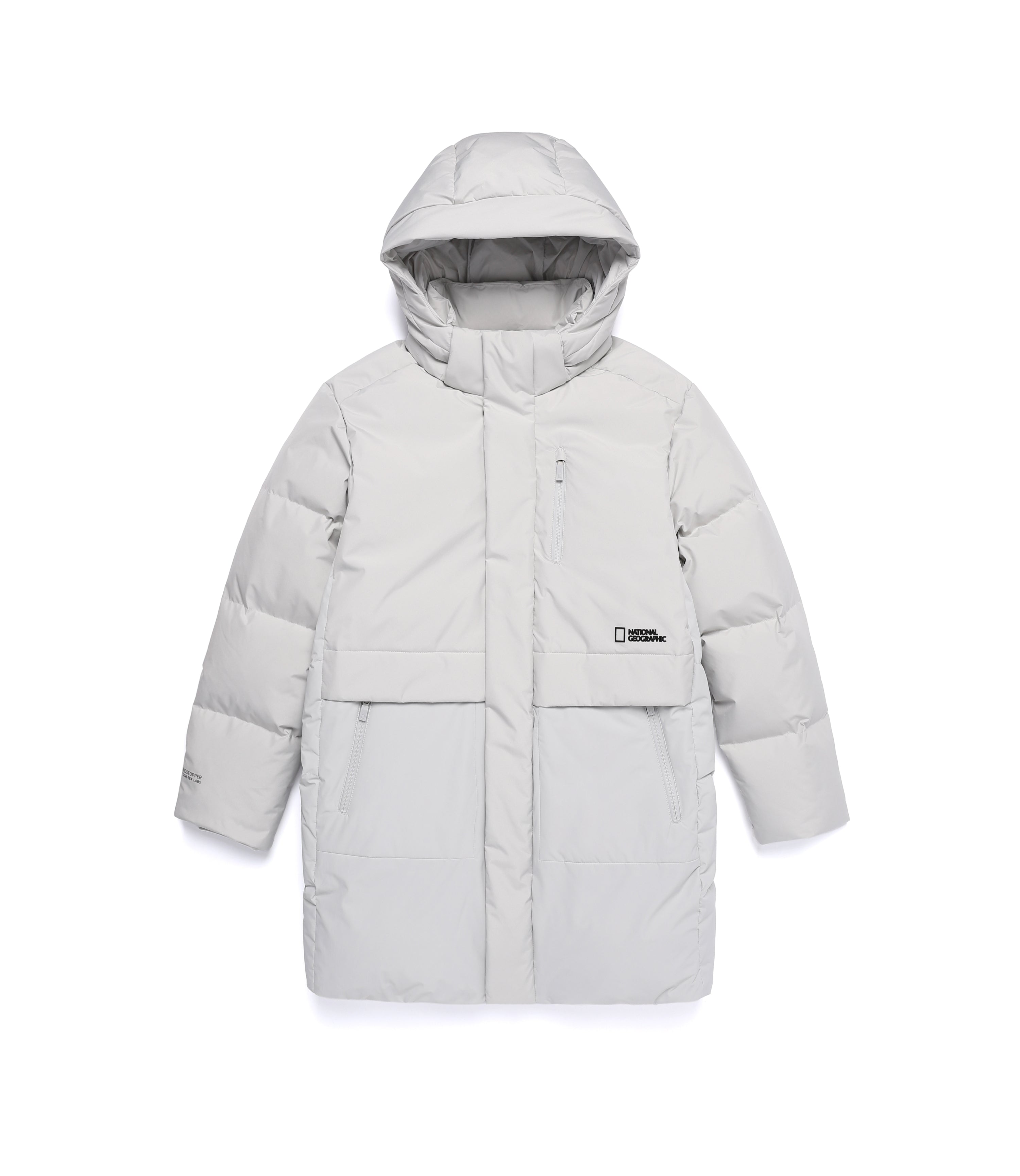 Unisex ATLAS Windstopper By Gore-Tex Labs Middle Goose Down<br>L/GREY