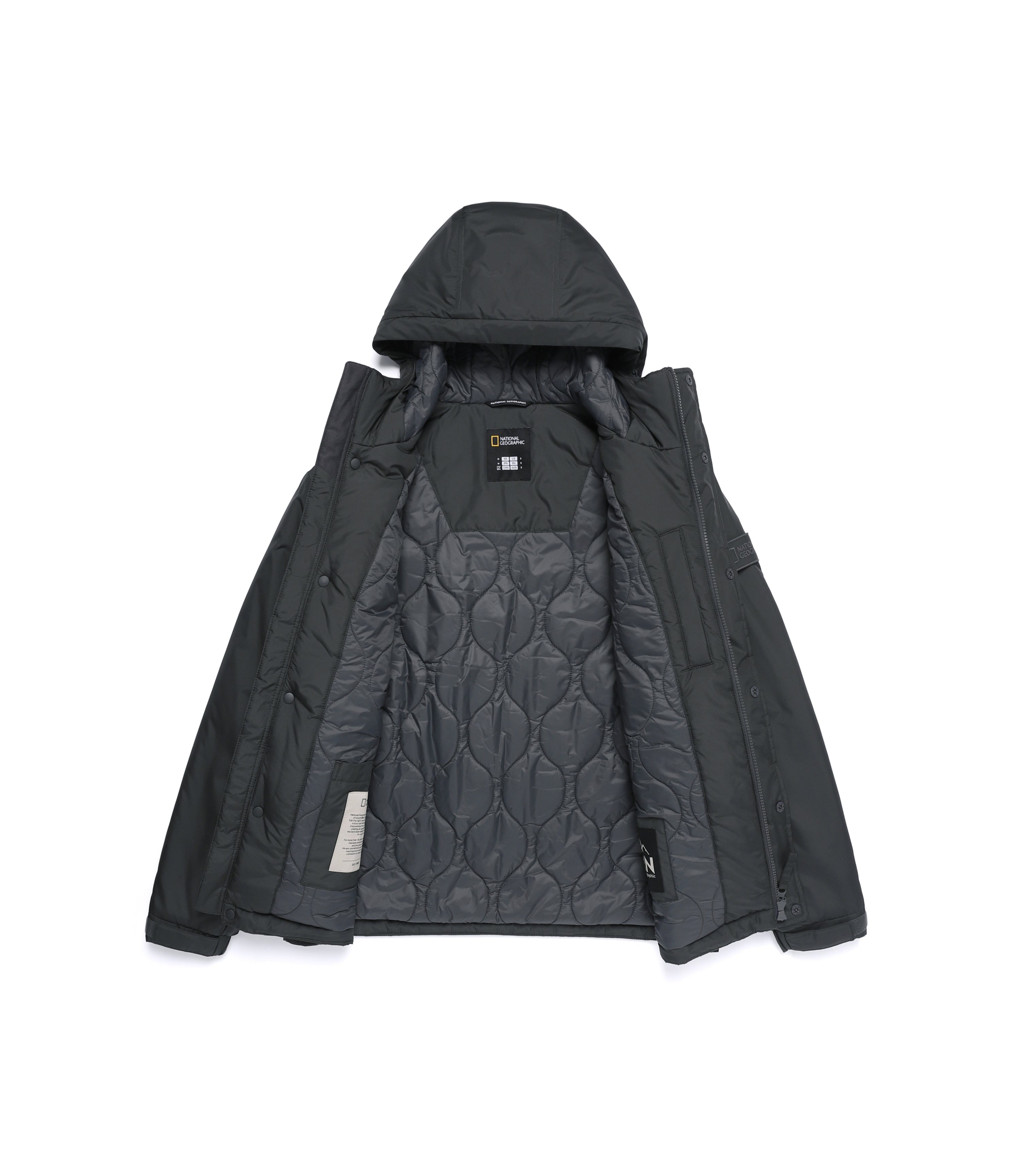 Unisex NRN Padded Outpocket Jumper<br>GREY