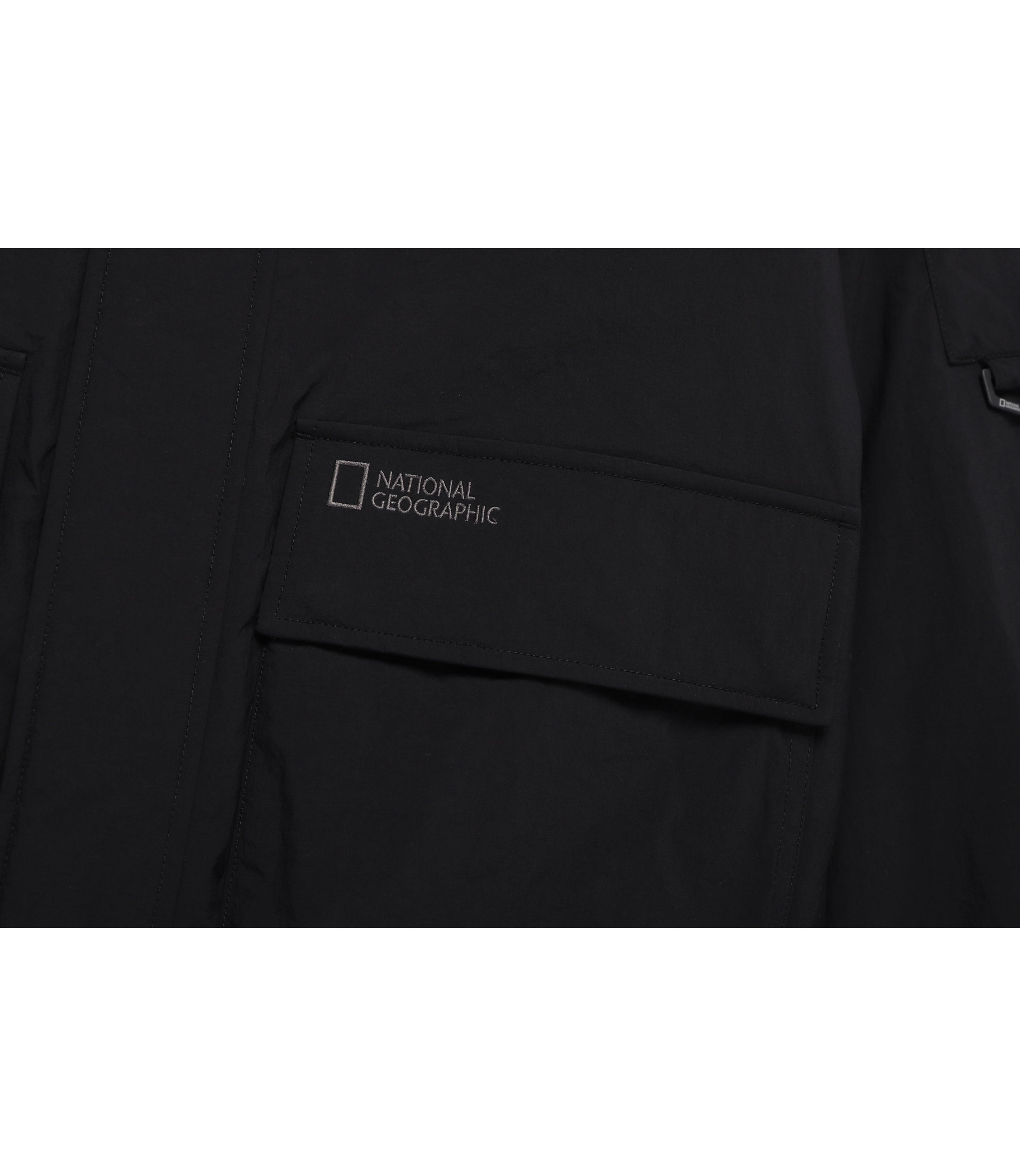 Unisex NRN Washed Padded Blouson Jumper<br>BLACK