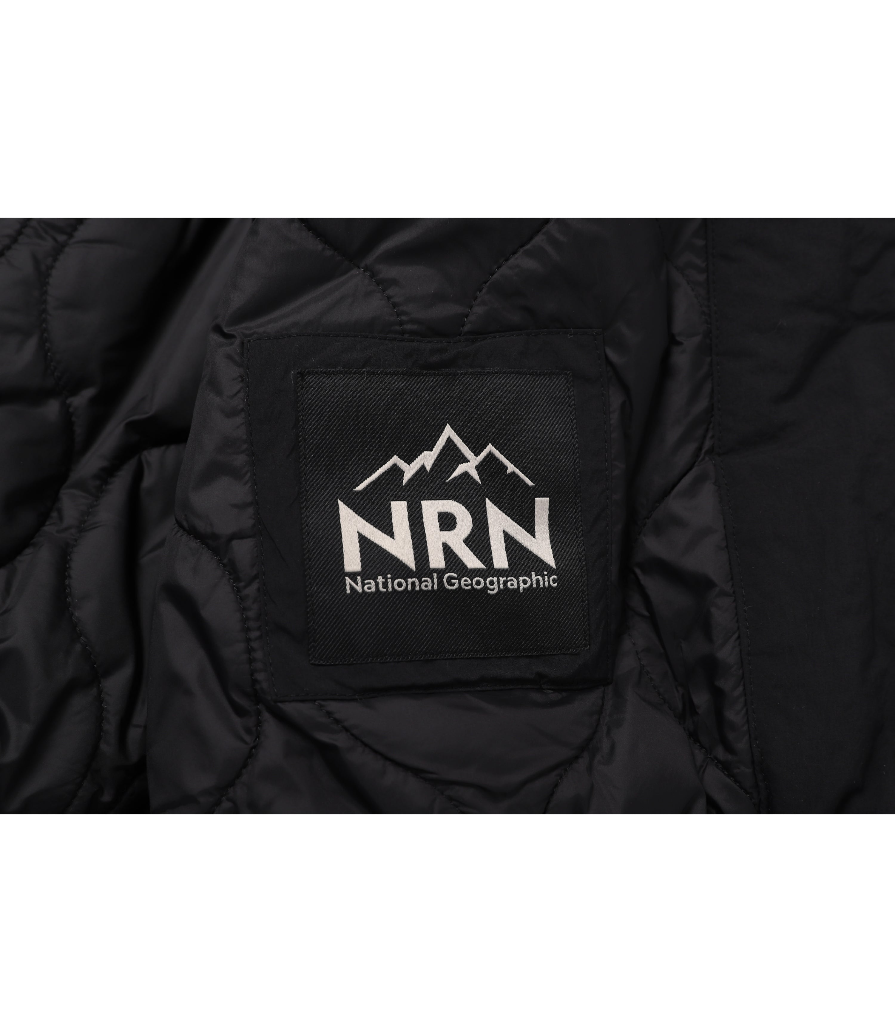 Unisex NRN Washed Padded Blouson Jumper<br>BLACK