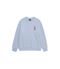 Unisex Animal Graphic Sweatshirt<br>LIGHT BLUE