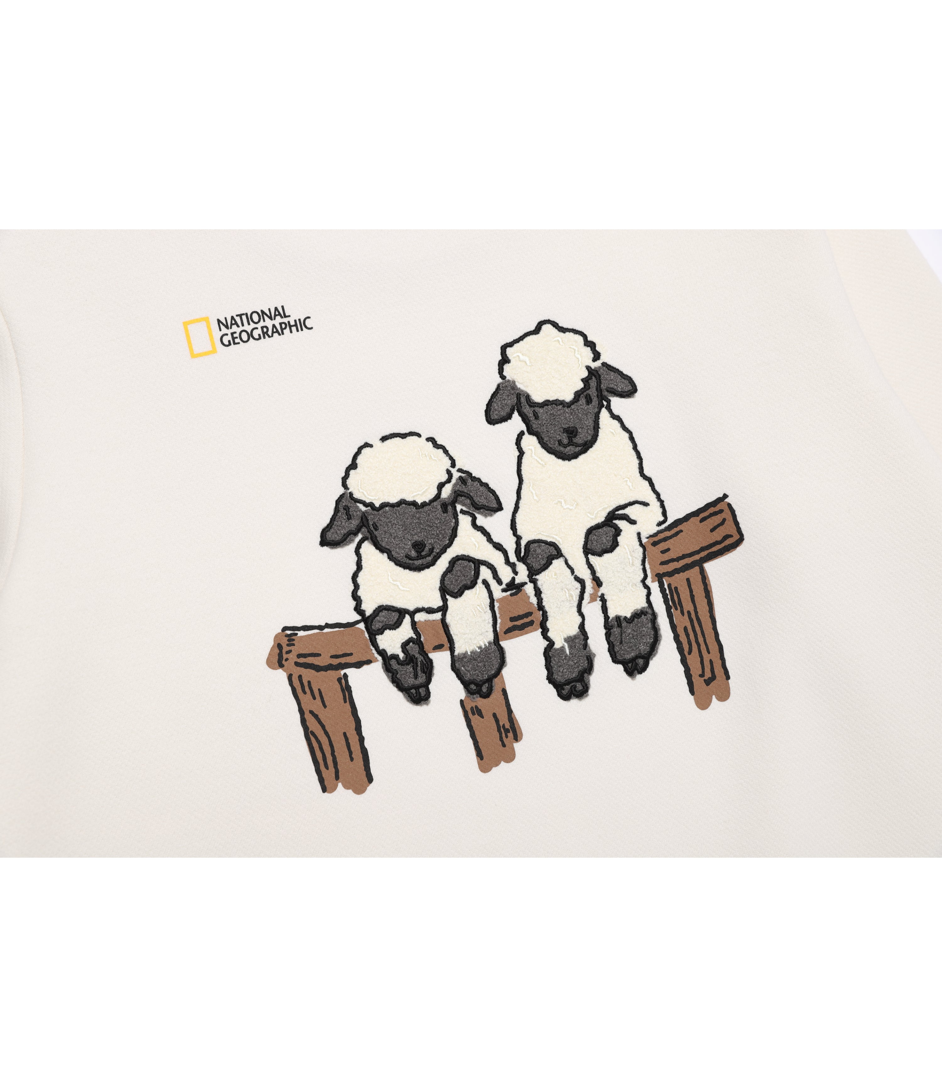 Women's Animal Graphic Sweatshirt<br>IVORY