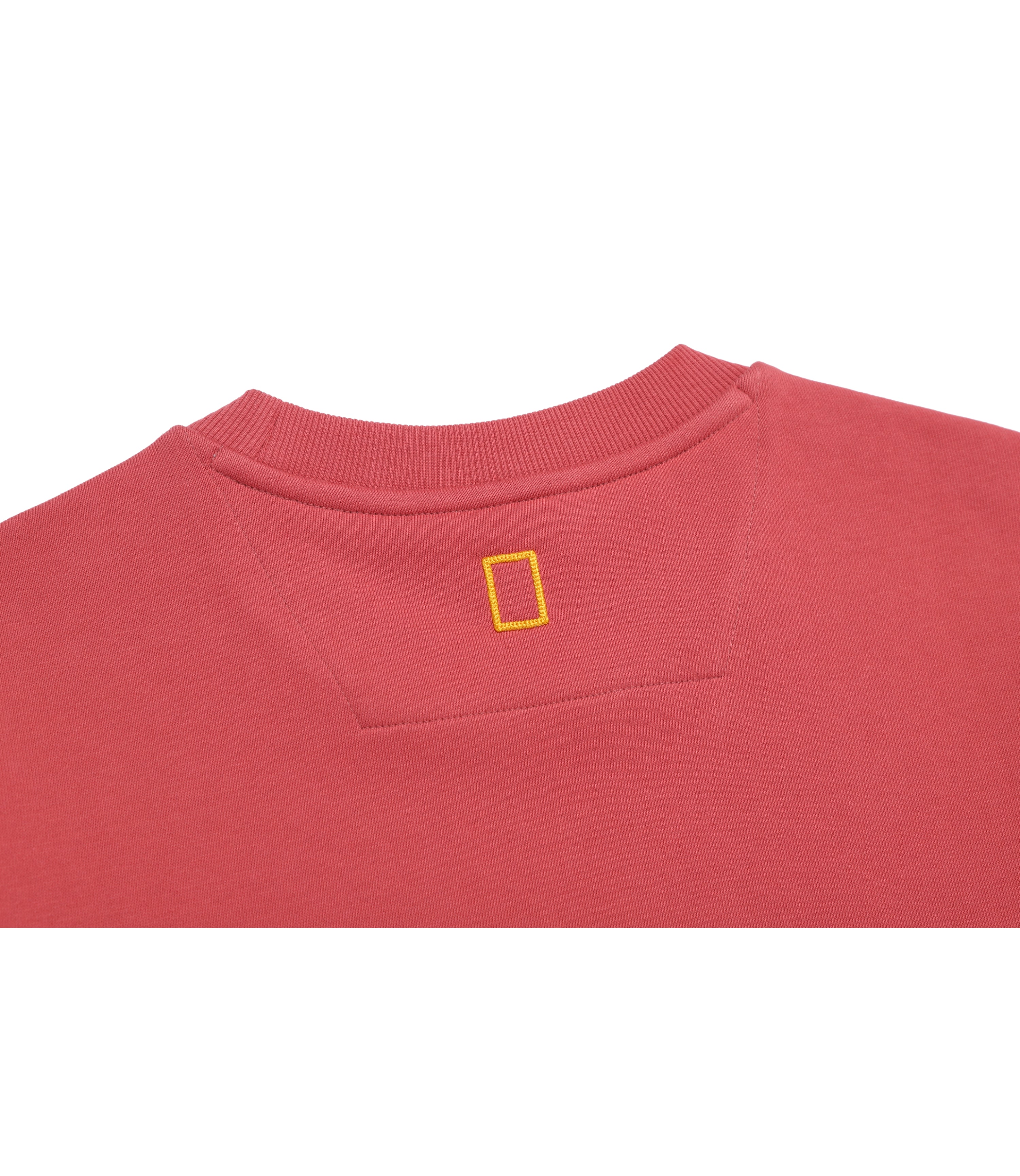 Unisex FOLHAS Small Logo Sweatshirt<br>ROSE