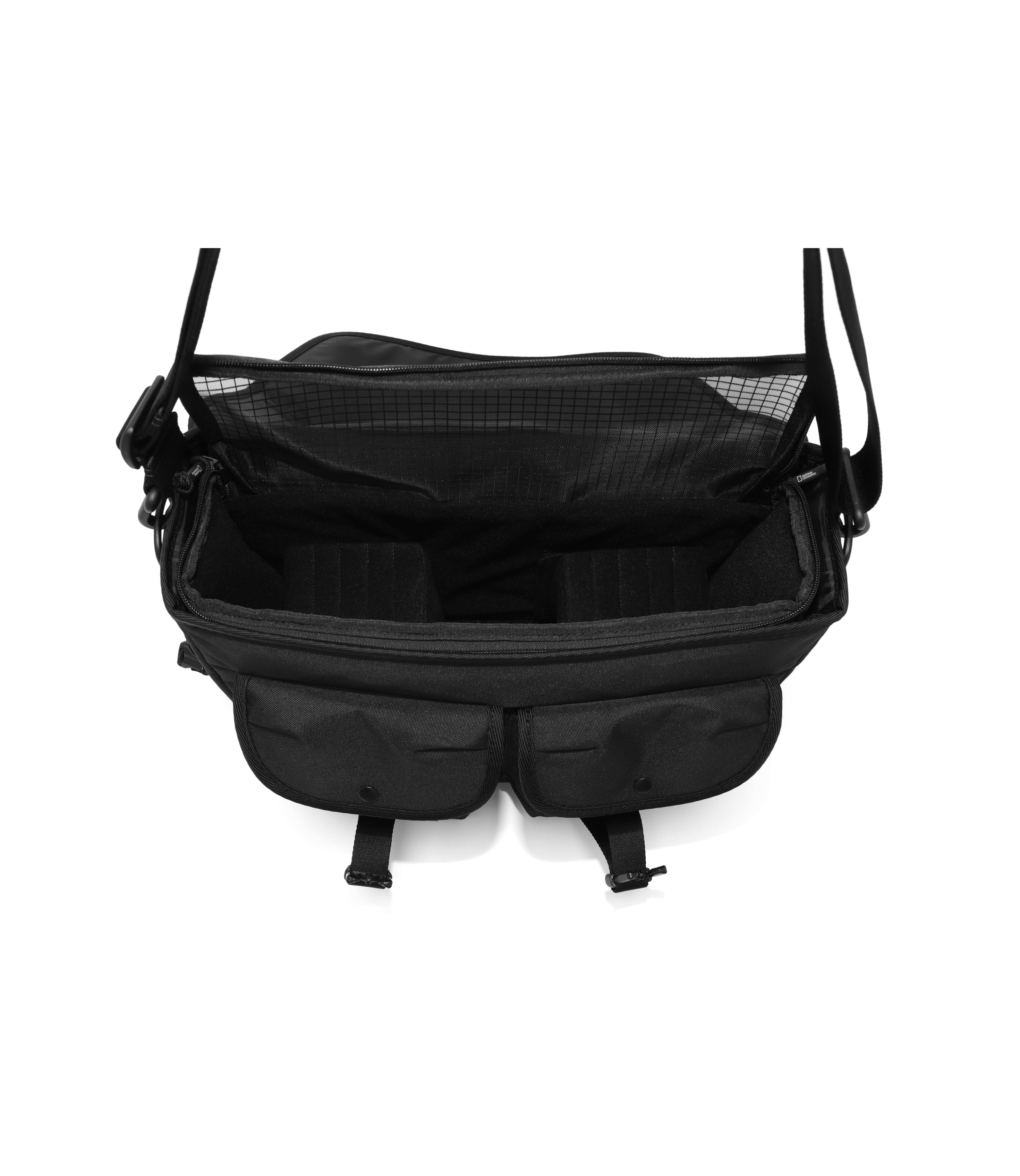Signature Crossbody Bag<br>BLACK