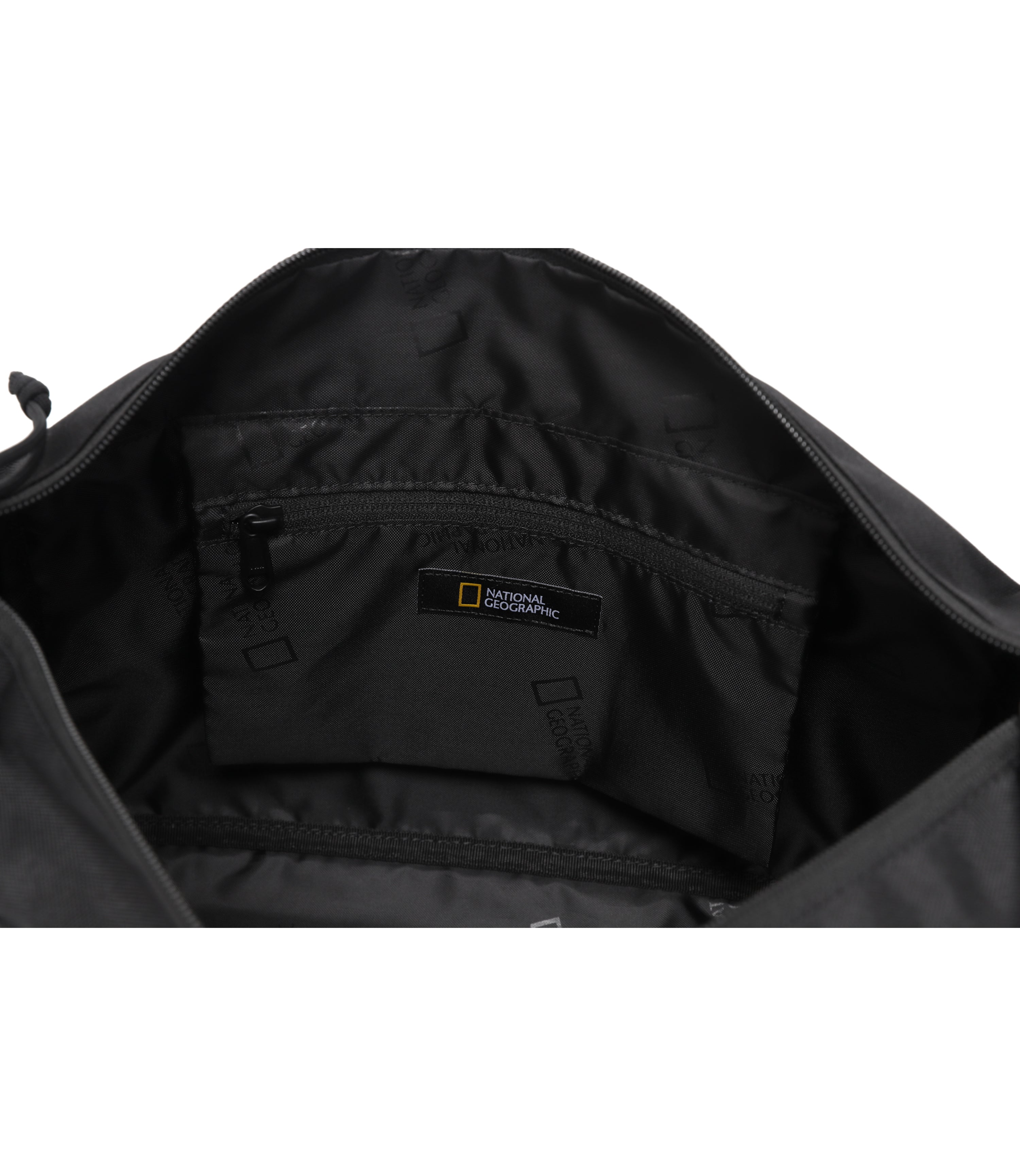 Nature Field Crossbody Bag<br>BLACK