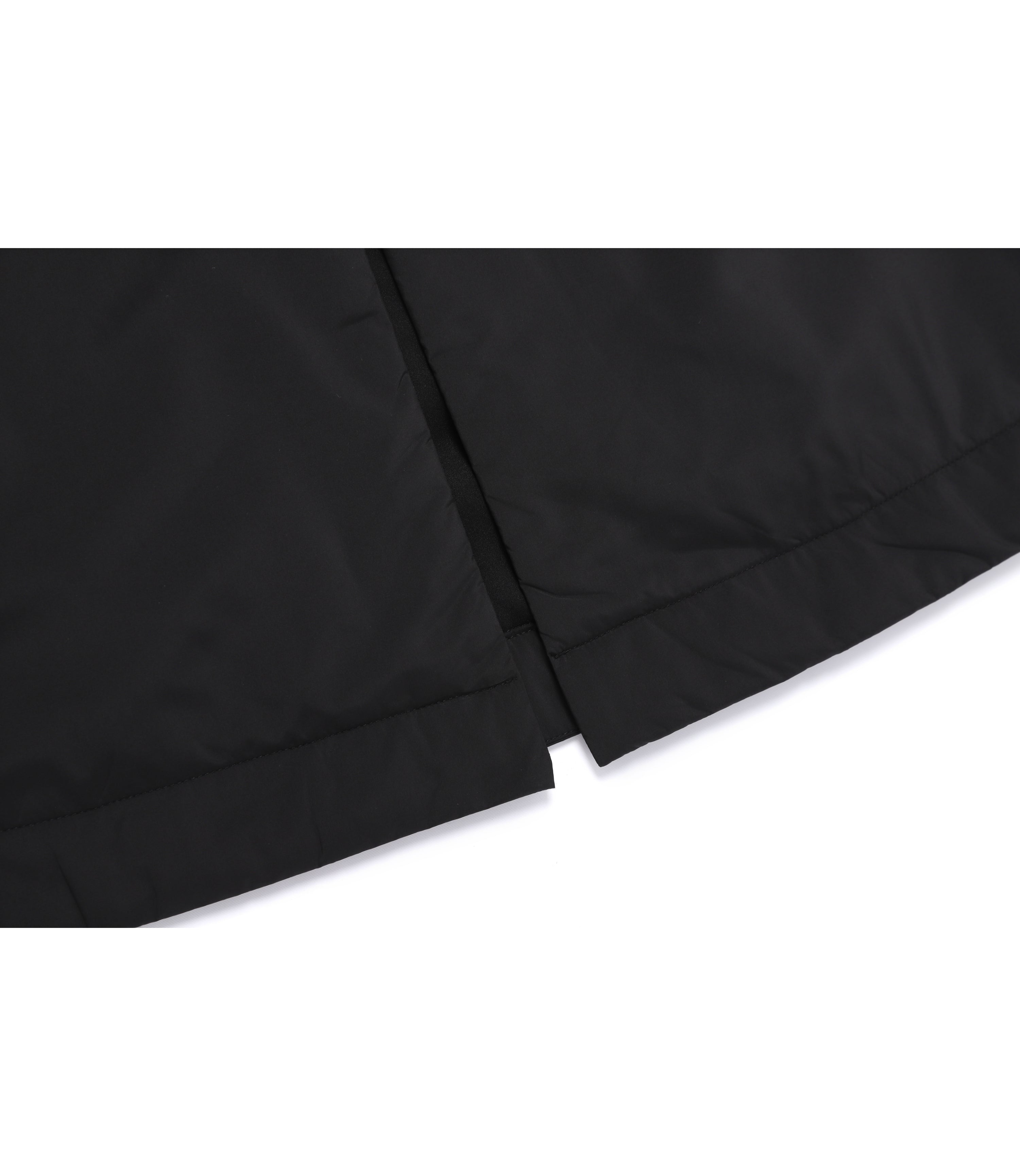 Women's PO'O-ULI Non-Quilted Long Skirt<br>BLACK