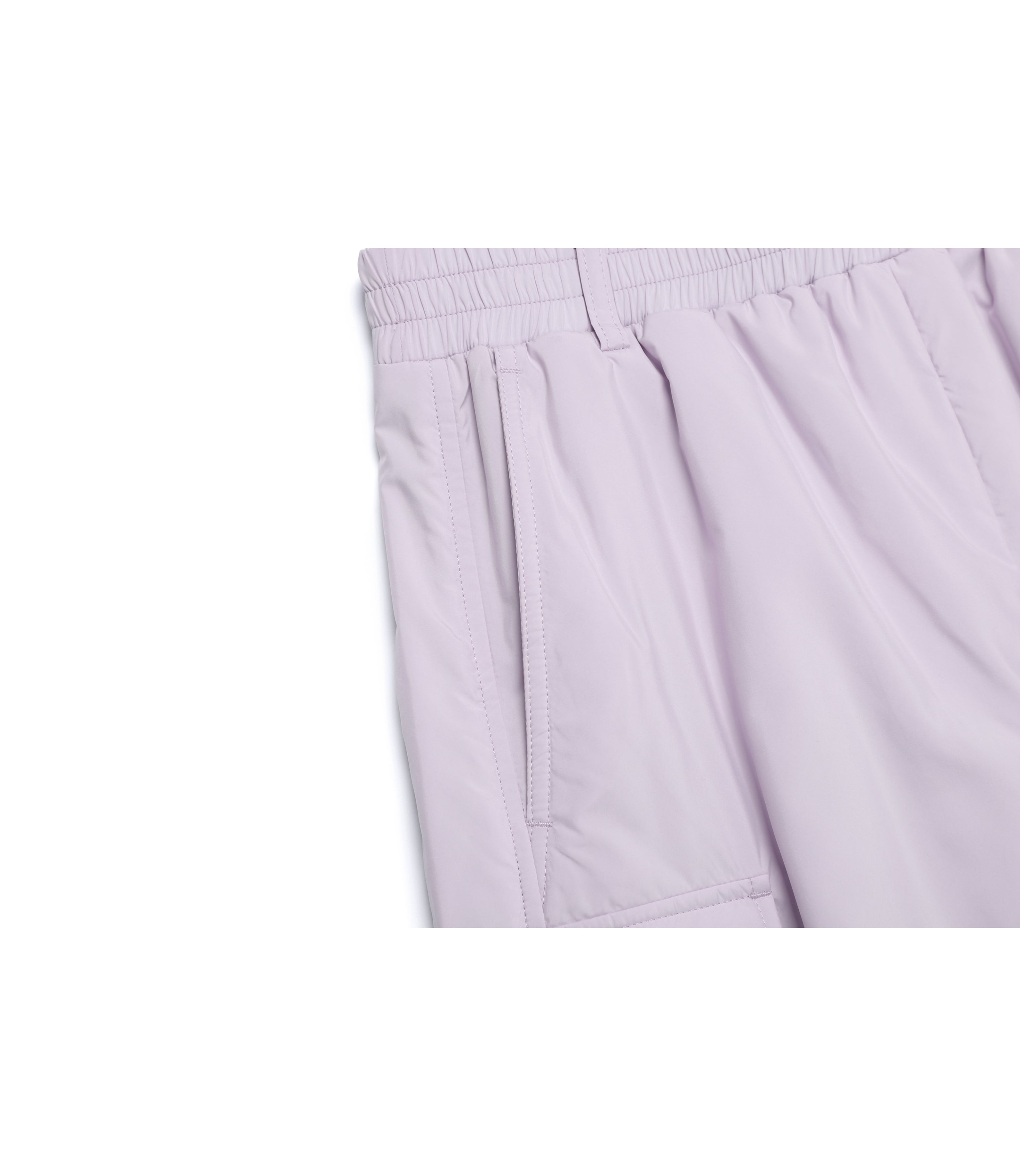 Women's PO'O-ULI Non-Quilted Long Skirt<br>LAVENDER