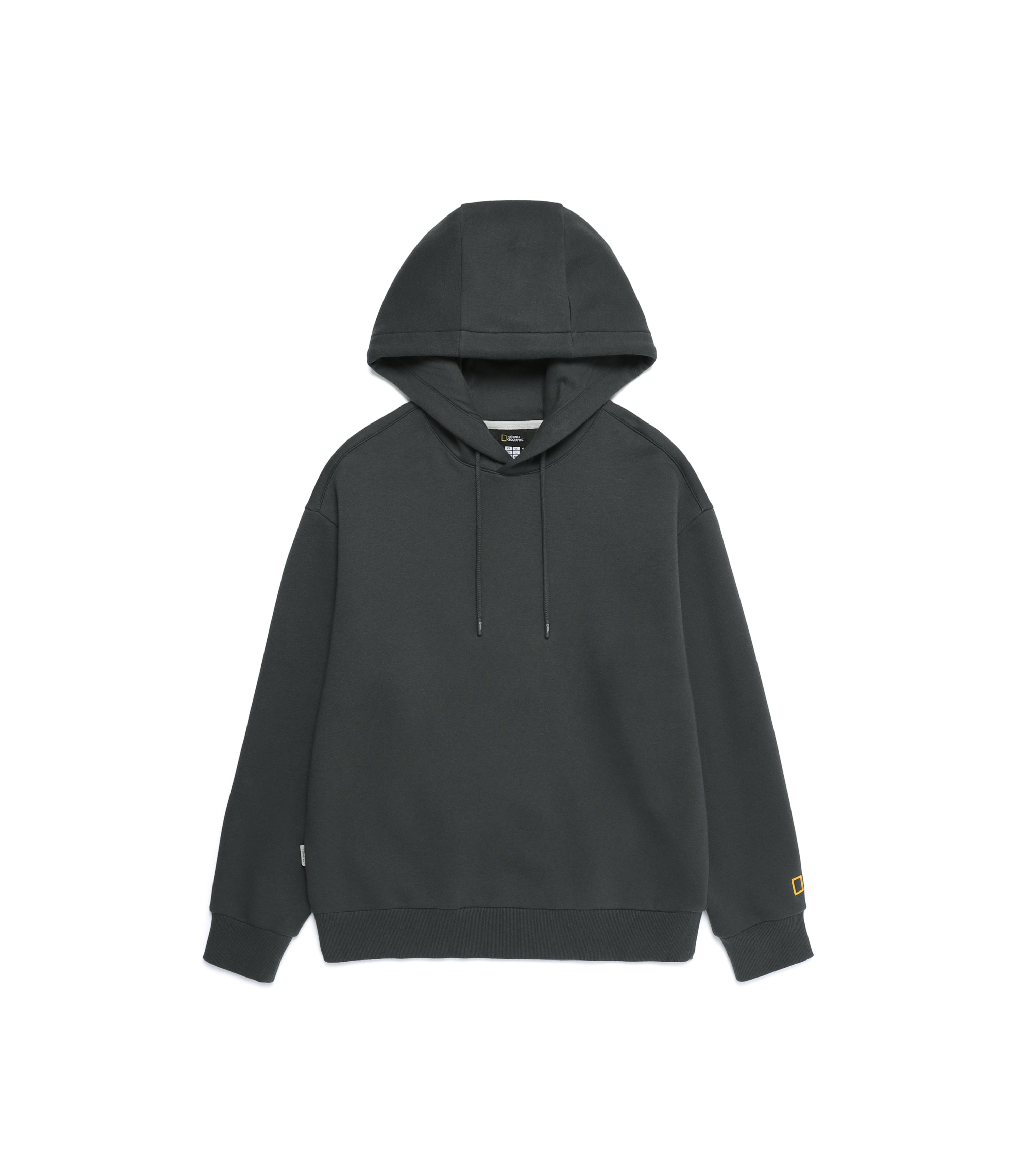 Unisex Animal Graphic Semi-Oversized Hoodie<br>GREY