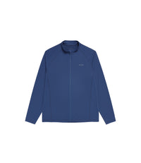 Men's High Summer Basic Zip-Up Rash Guard<br>DARK BLUE