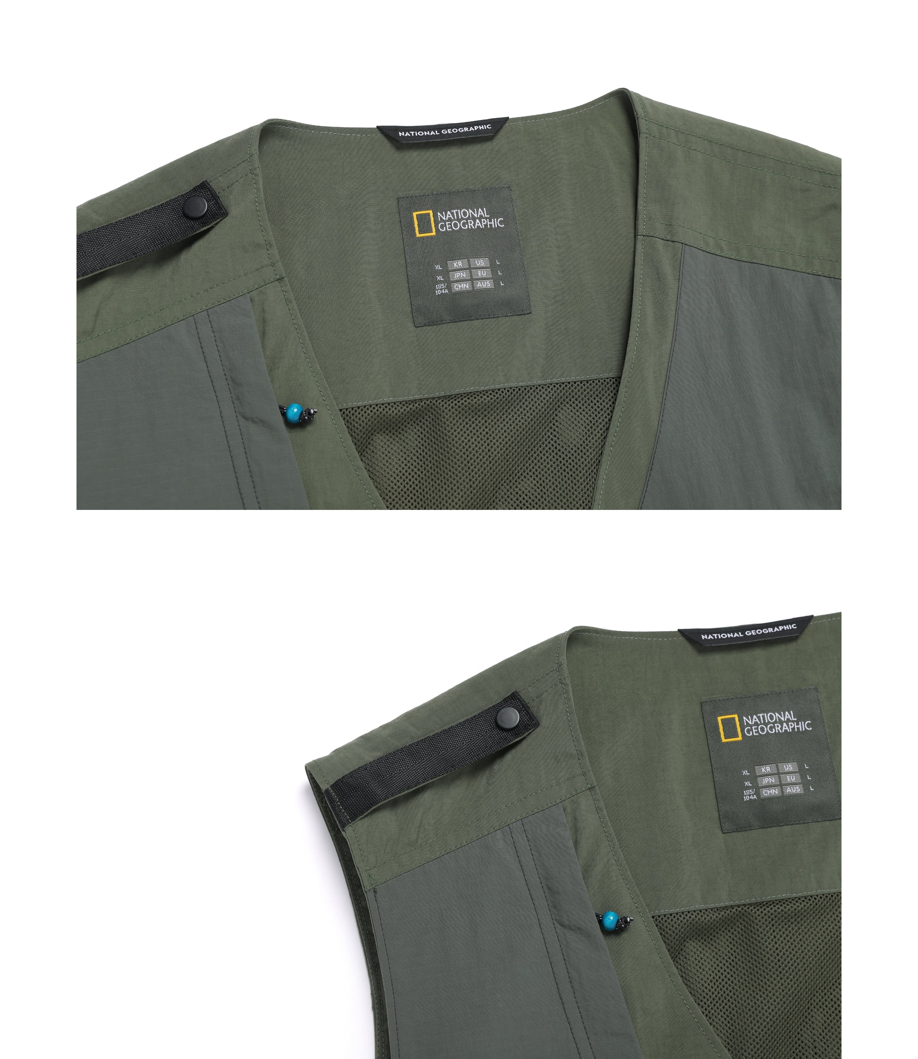Men's NRN Utility Vest<br>MILITARY KHAKI