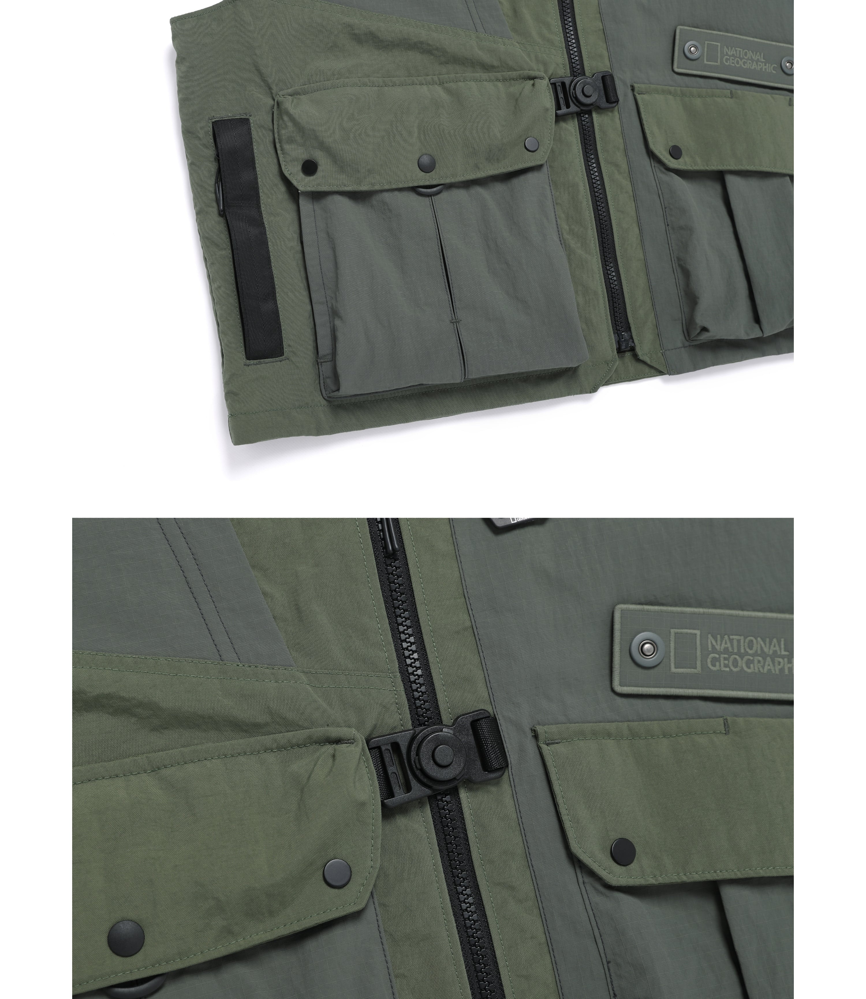 Men's NRN Utility Vest<br>MILITARY KHAKI