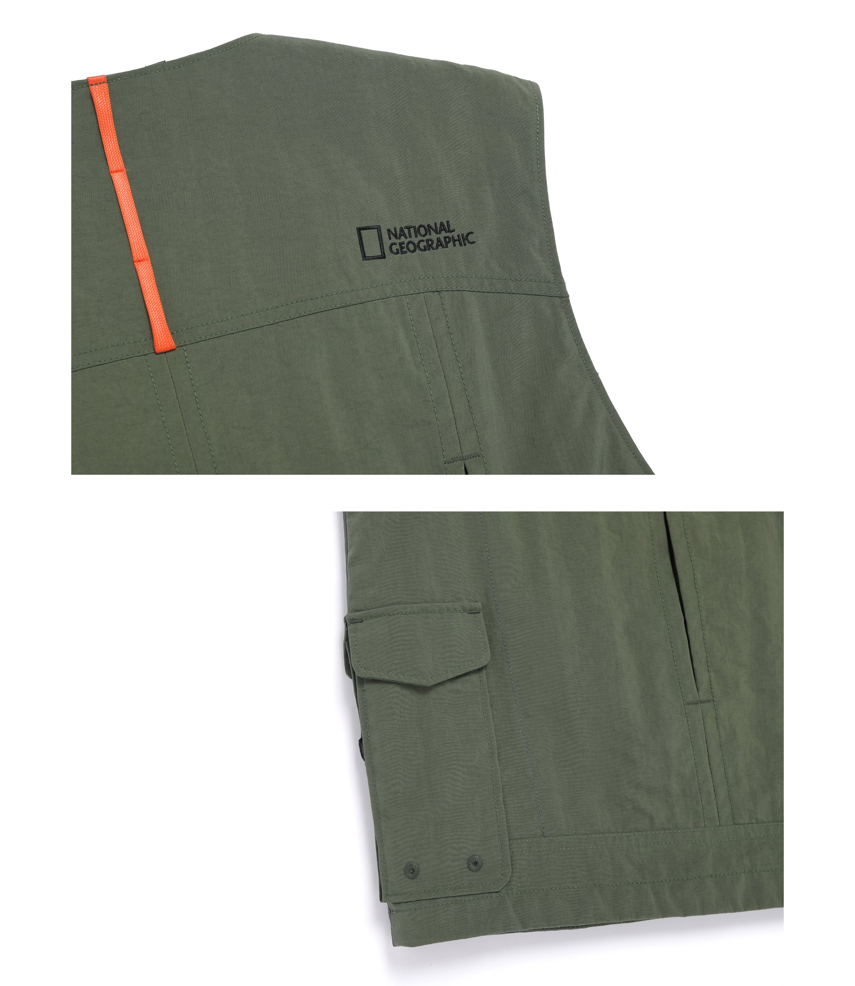 Men's NRN Utility Vest<br>MILITARY KHAKI