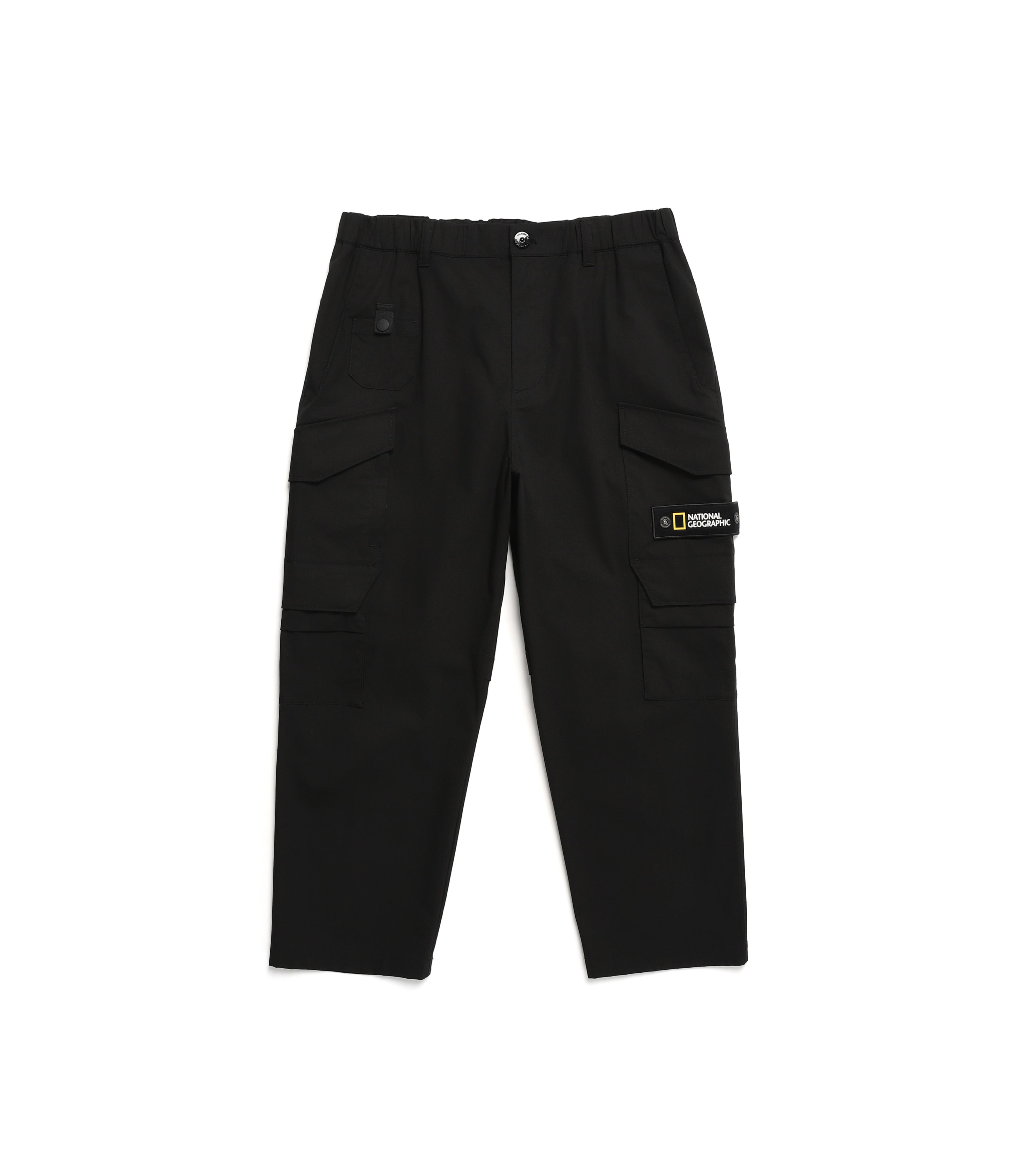 Men’s FIELD Loose Tapered Cargo Pants<br>CARBON BLACK