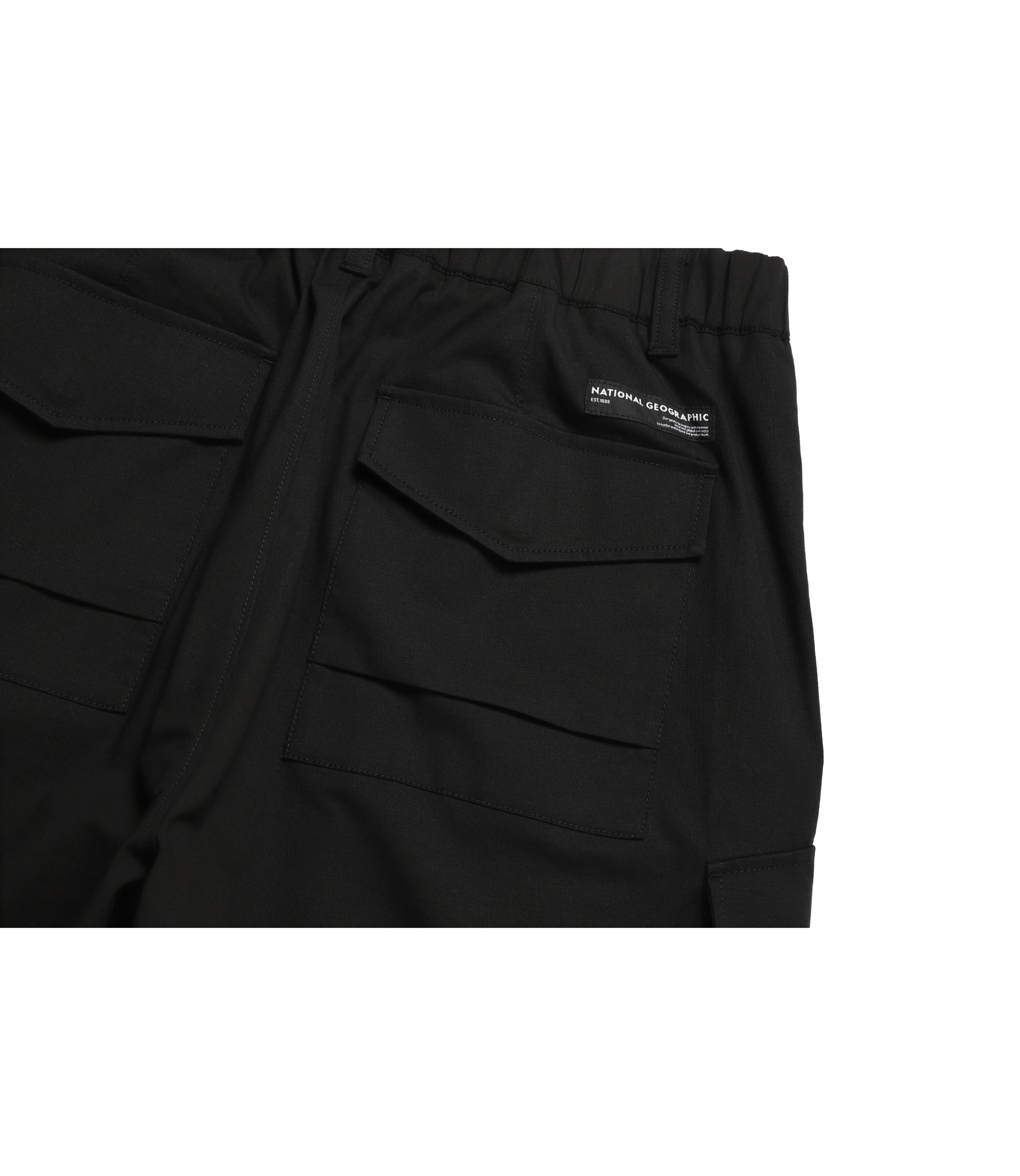 Men’s FIELD Loose Tapered Cargo Pants<br>CARBON BLACK