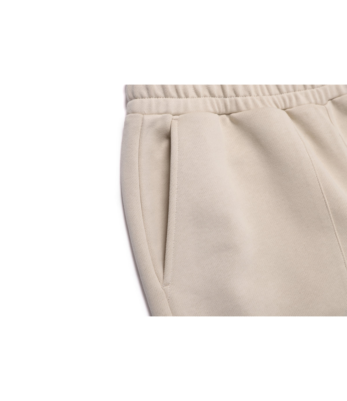 Unisex Regular Fit Straight Sweatpants<br>SILVER BIRCH