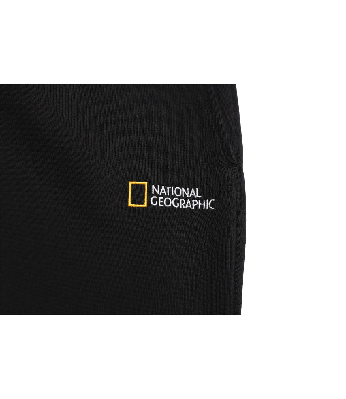 Unisex Regular Fit Straight Sweatpants<br>BLACK