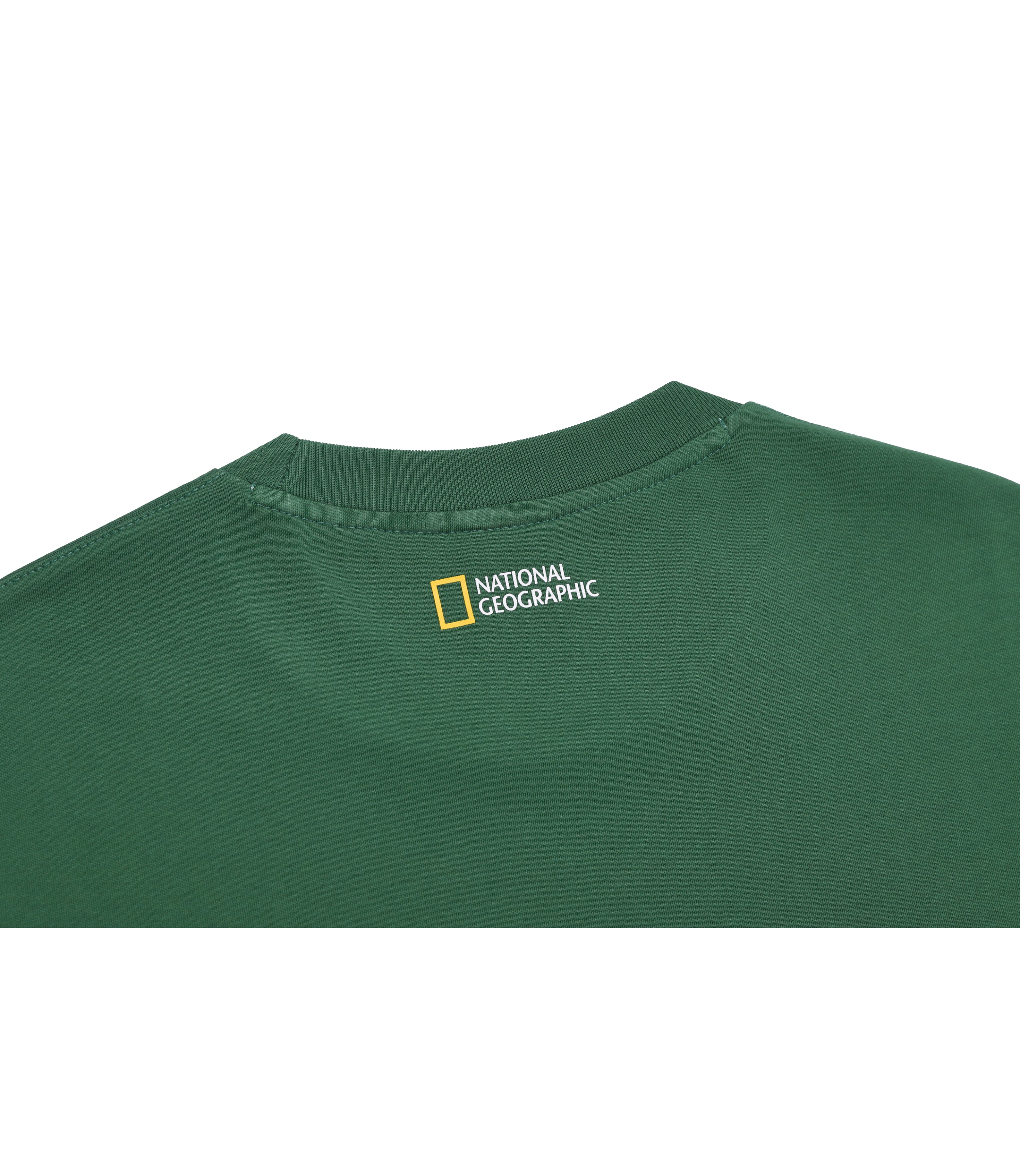 Unisex CASTOR COOLMAX ECO Lettering Graphic Short Sleeve Tee<br>GREEN HILLS